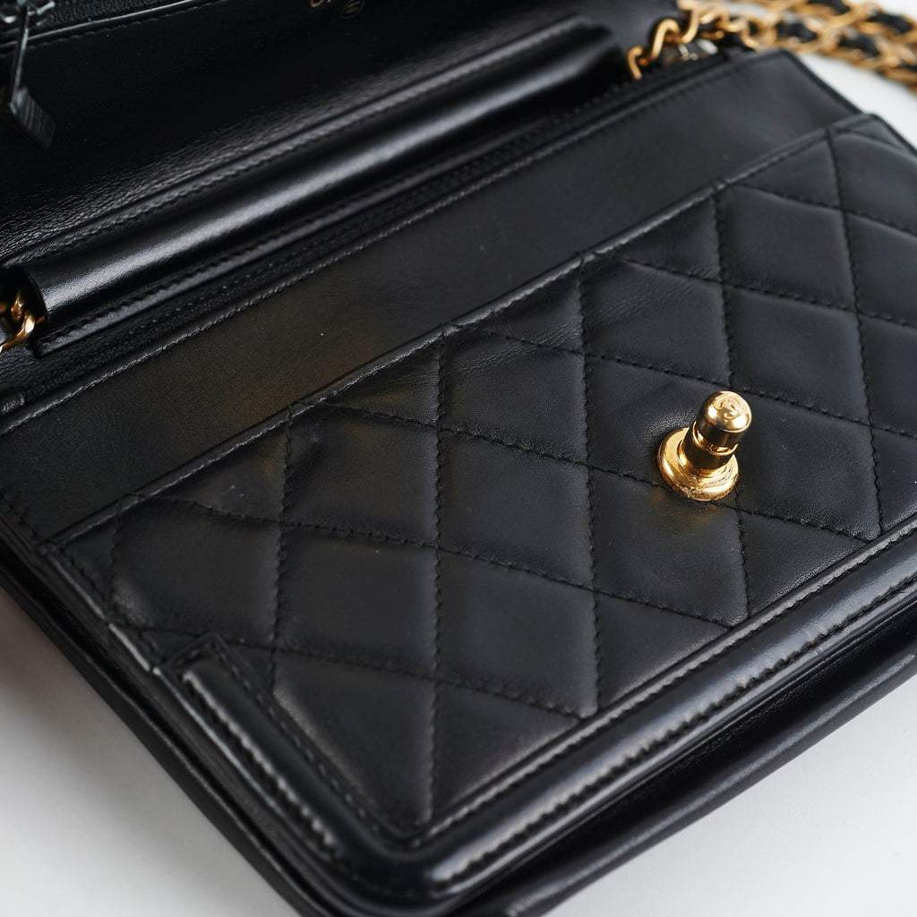Chanel Elegant Woc Lambskin Black