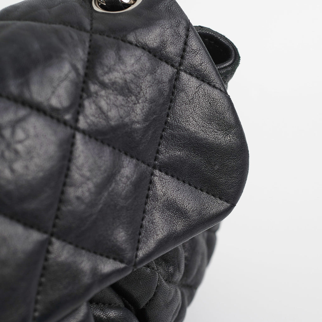 Chanel Black Matelasse Chain Shoulder Bag