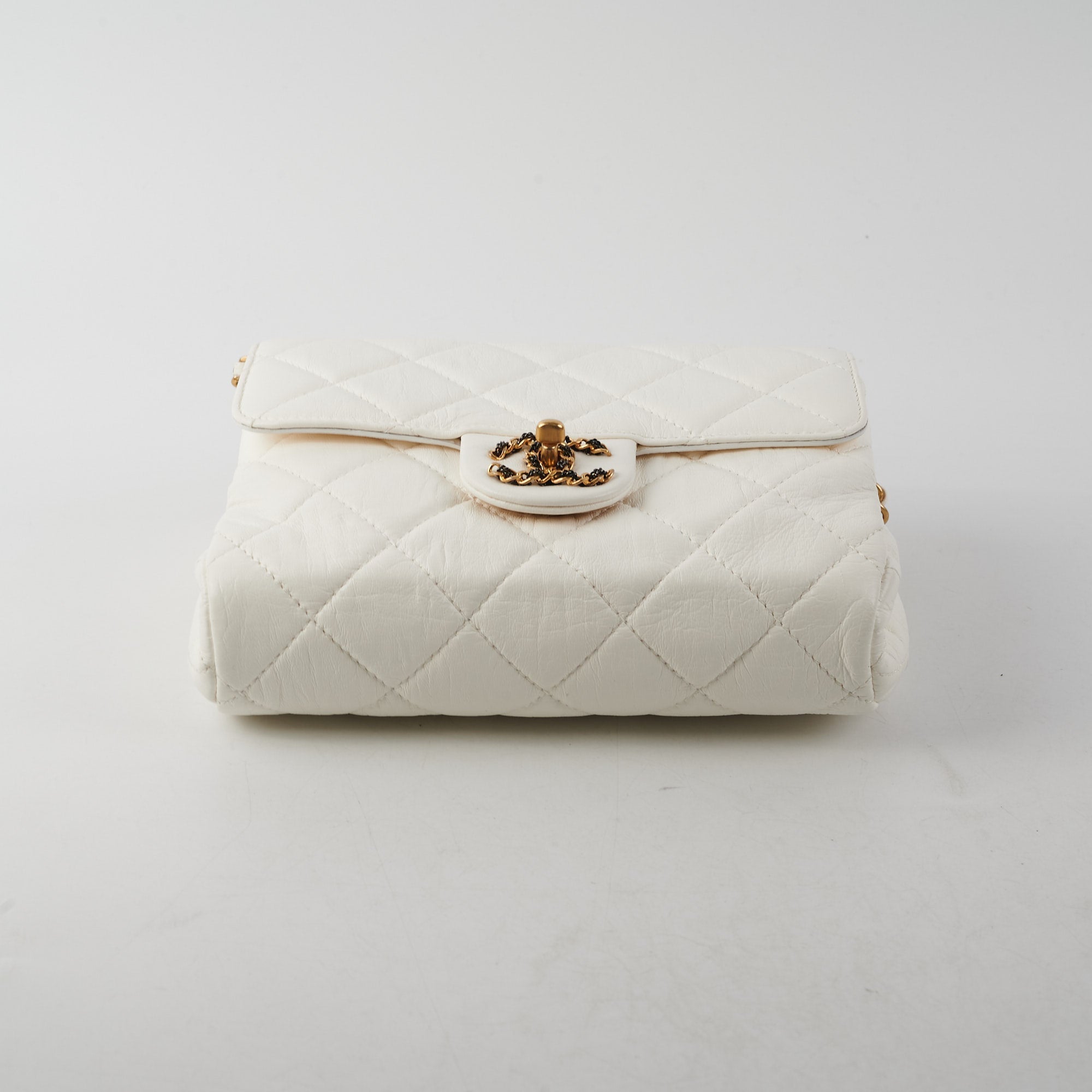 Chanel Seasonal Flap Lambskin White