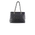 Chanel Grand Shopping Tote GST Black Shoulder Bag