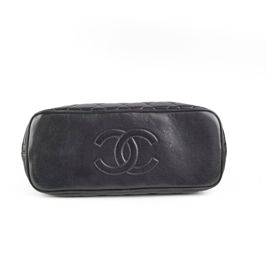 Chanel Dome Black Shoulder Bag