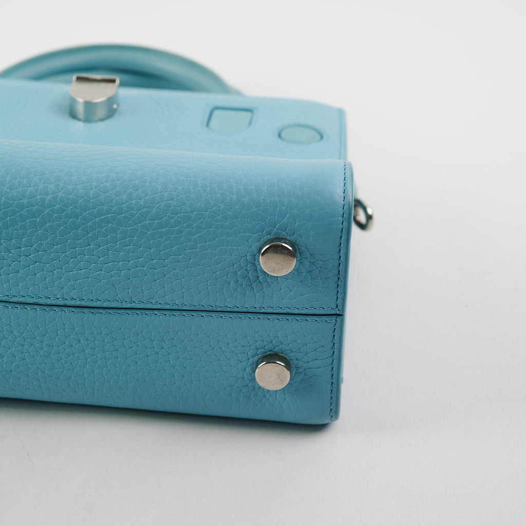 Dior Mini Diorever Tote Blue