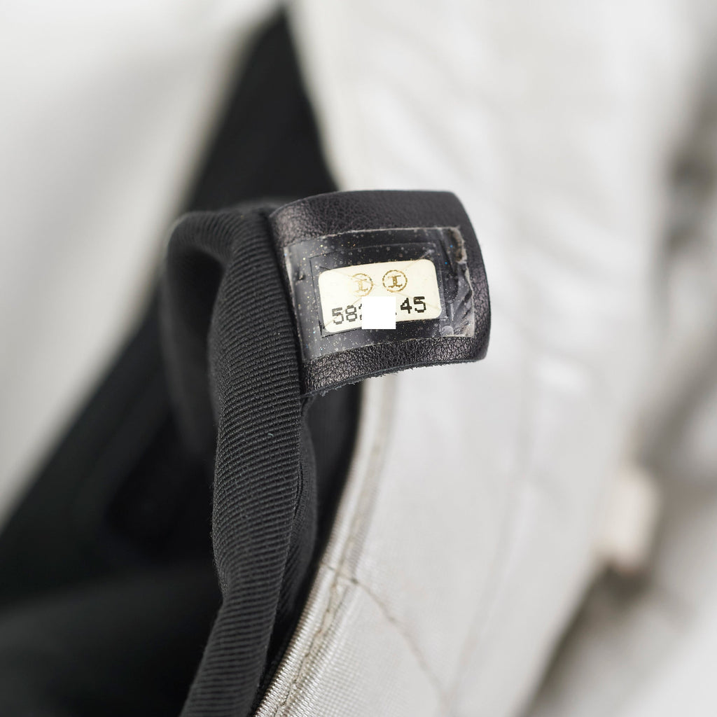 Chanel Fabric Quilted Reissue Flap Sliver Bag
