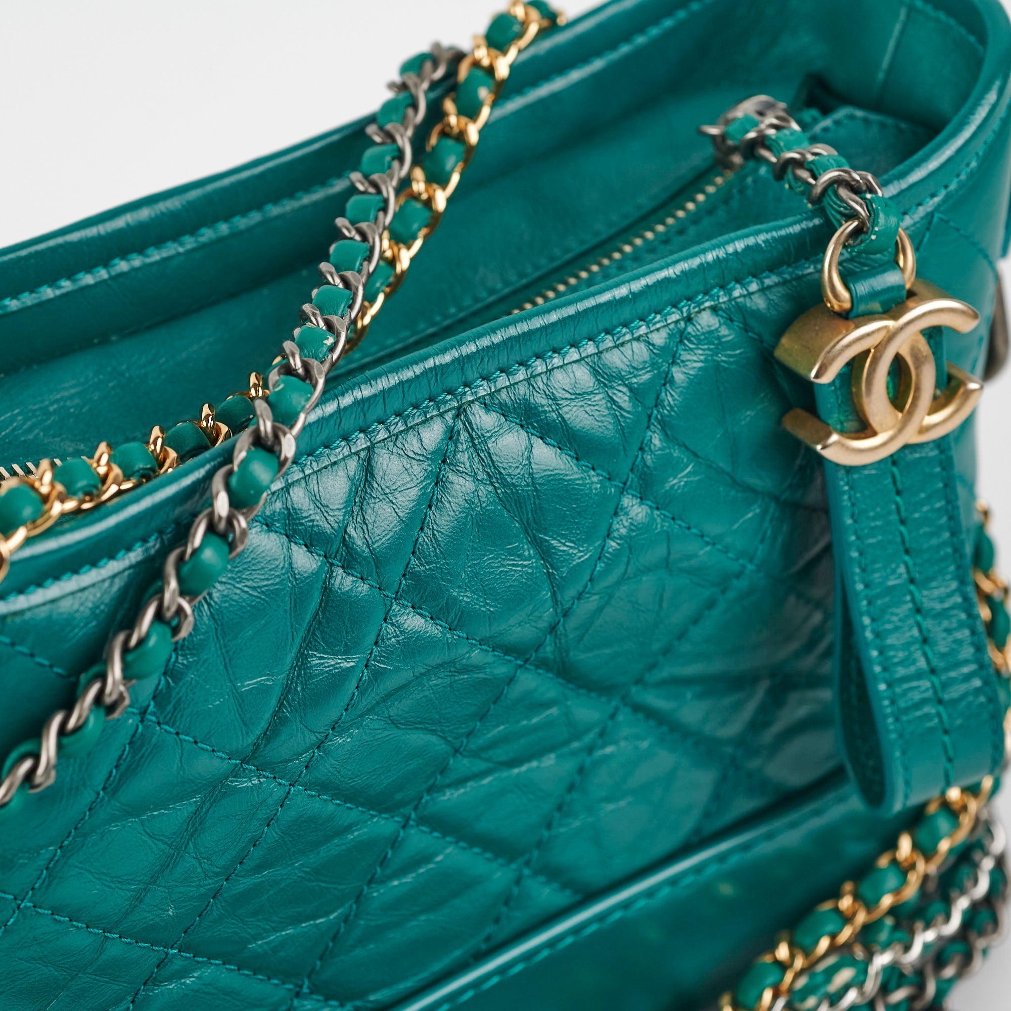 Chanel Small Gabrielle Green - Series 29