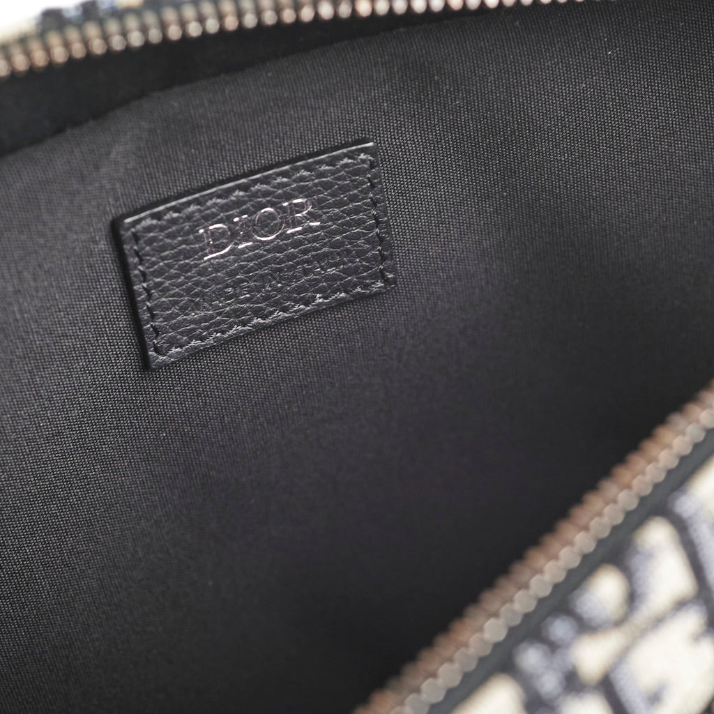 Dior Safari Oblique Messenger Bag Navy