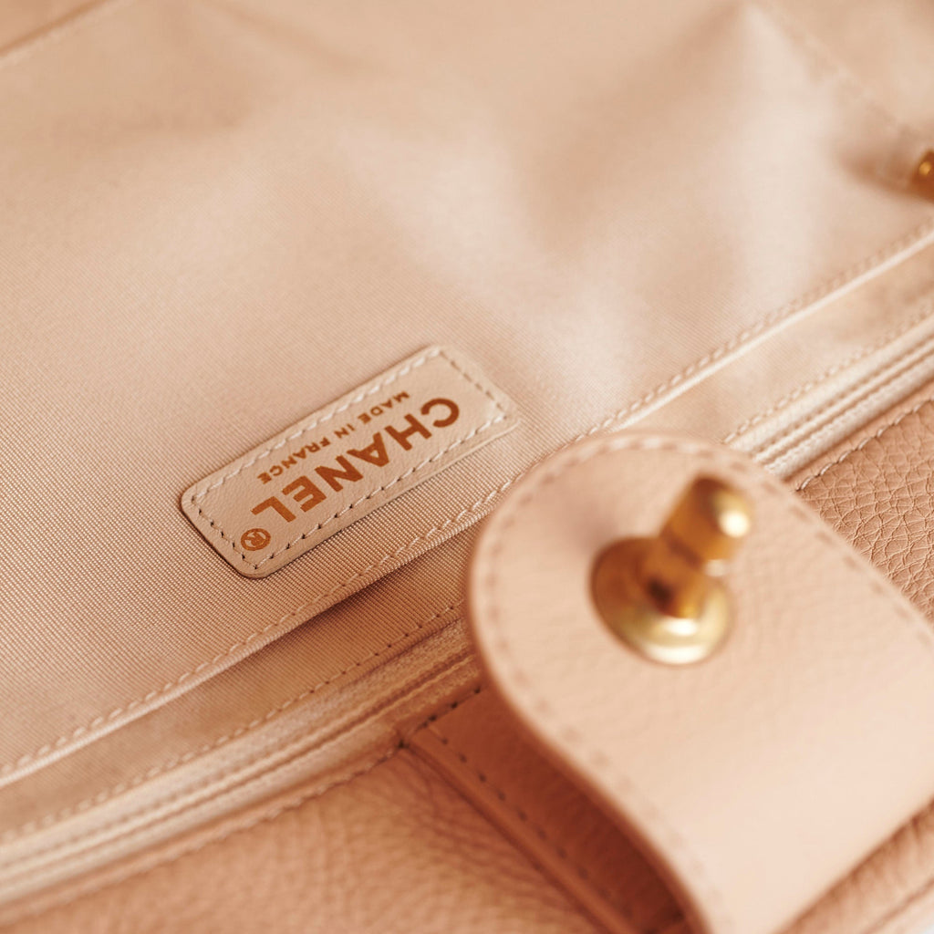 Chanel Beige Tote Bag