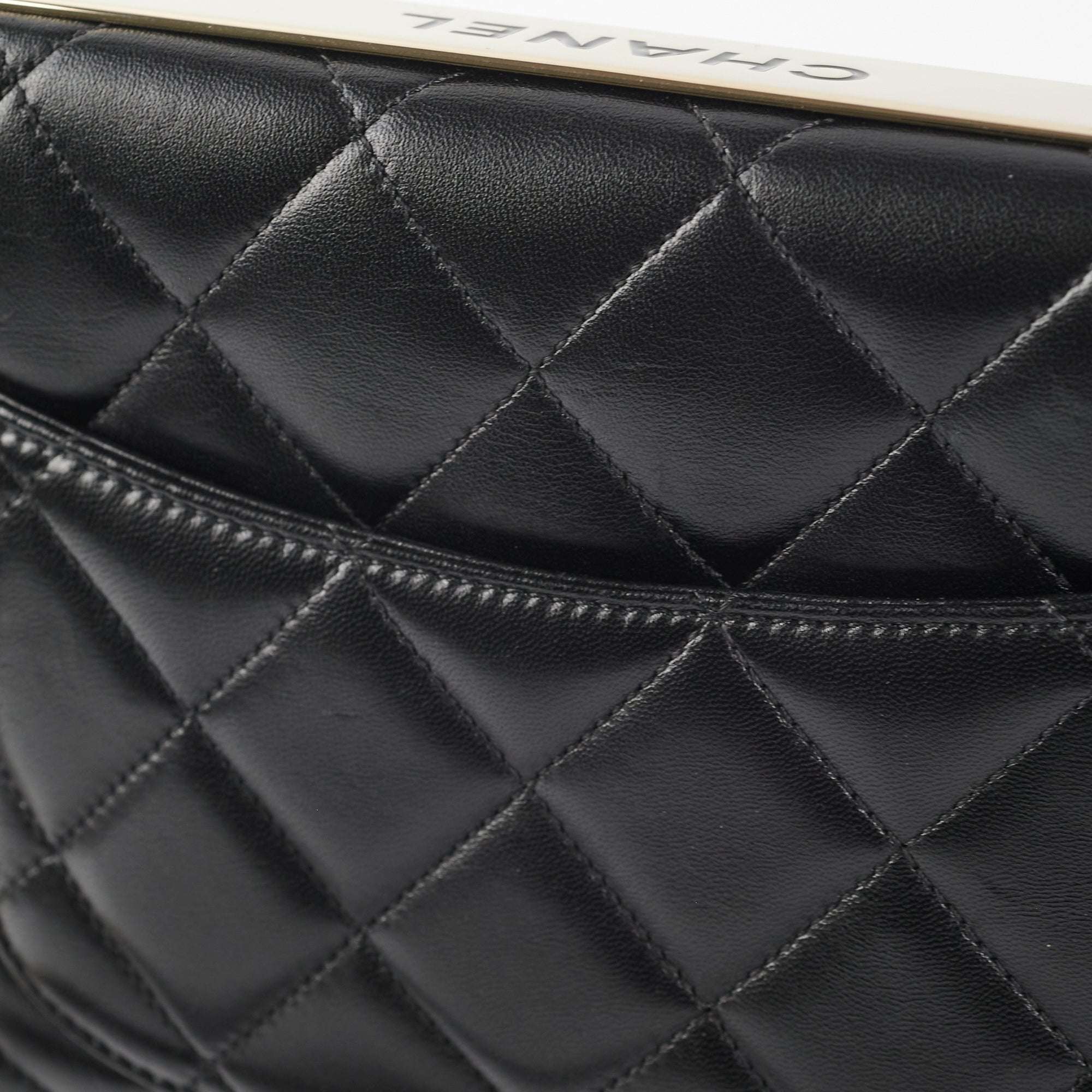Chanel Trendy CC Shoulder Flap Lambskin Black