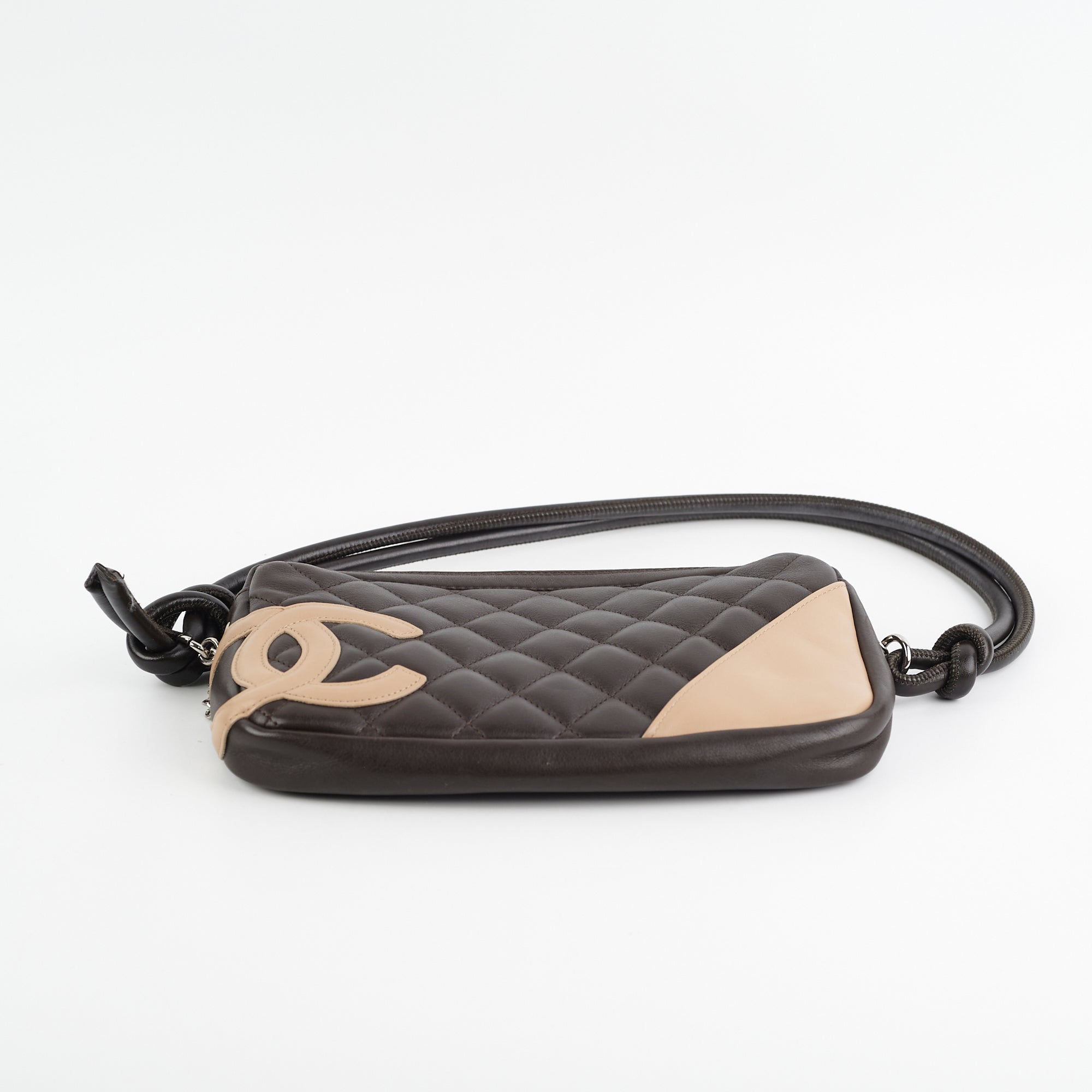 Chanel Rue Cambon Pochette Brown