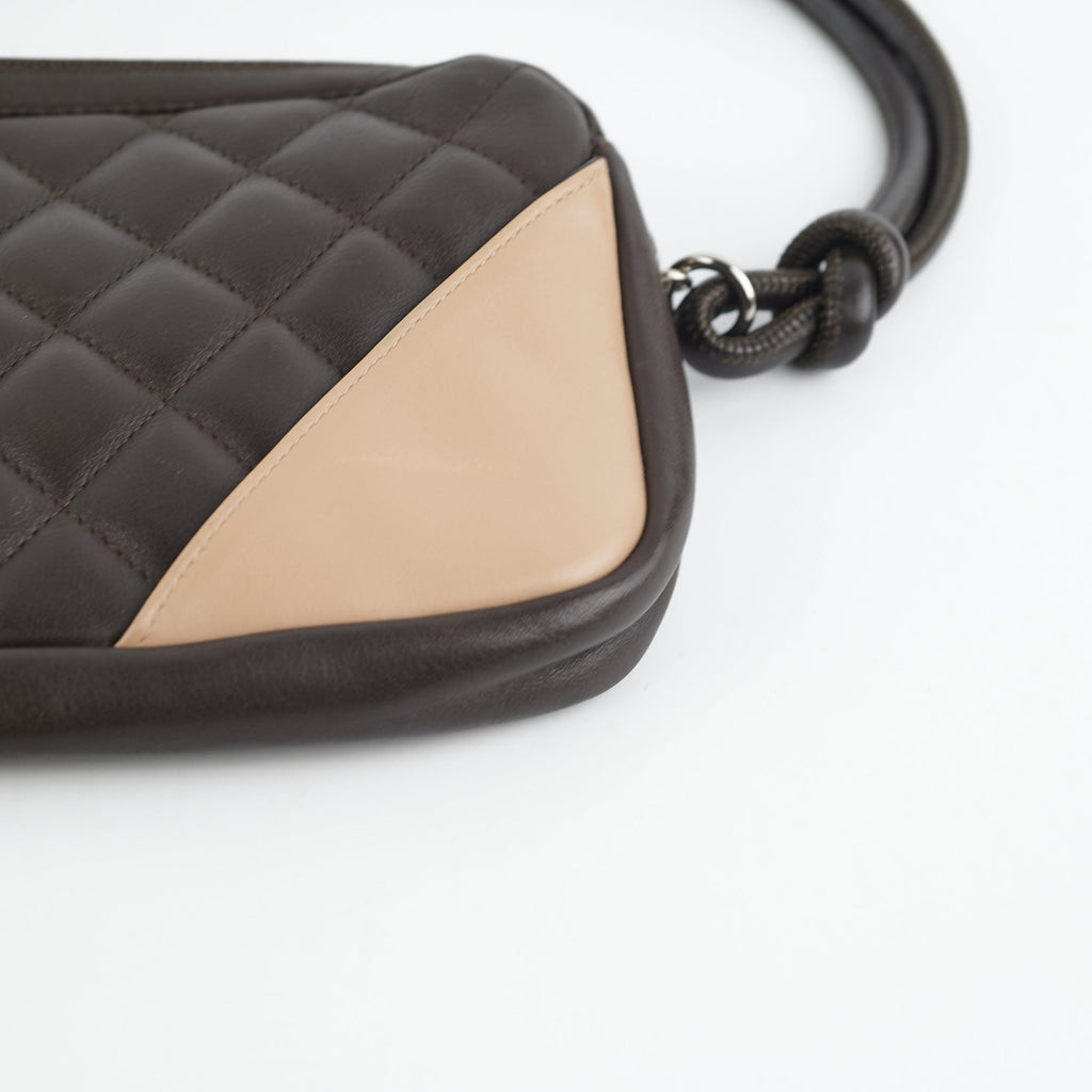 Chanel Rue Cambon Pochette Brown