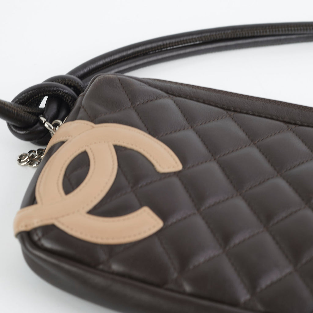Chanel Rue Cambon Pochette Brown