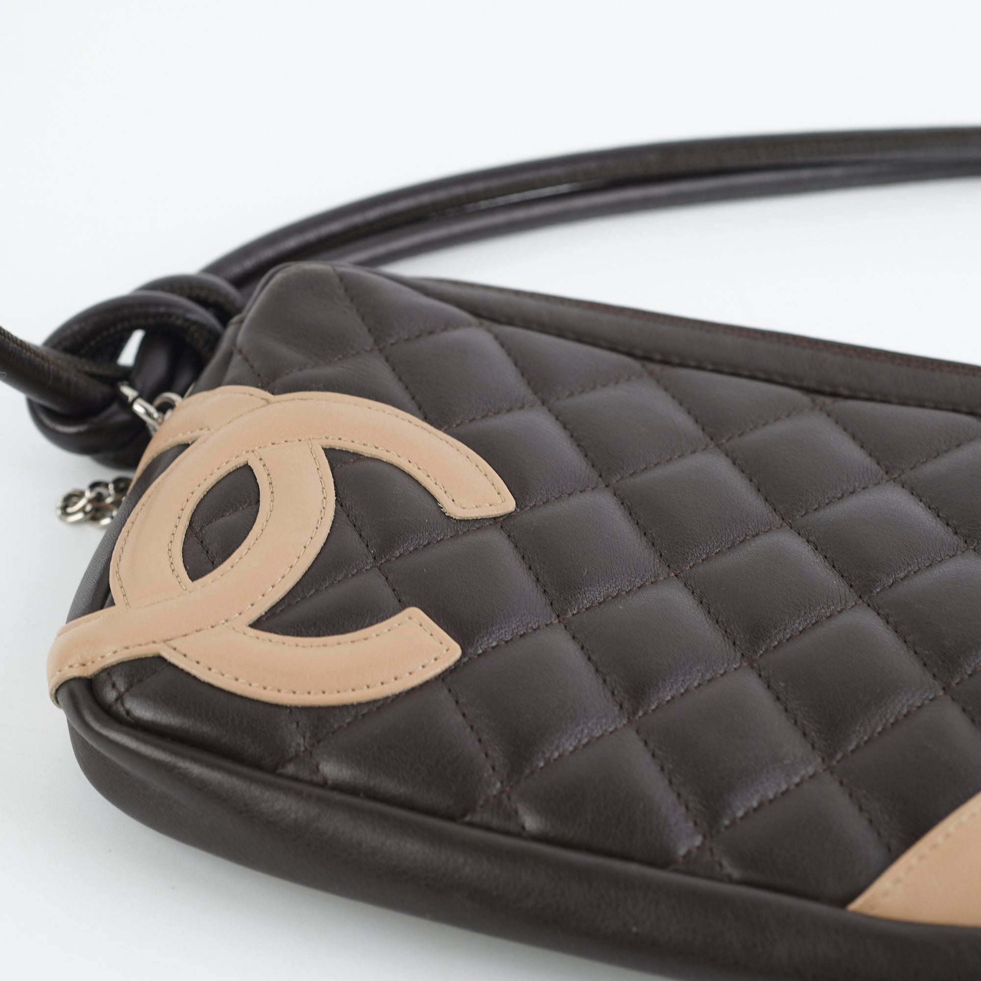 Chanel Rue Cambon Pochette Brown