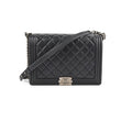 Chanel Boy Large Lambskin Black - Series 19