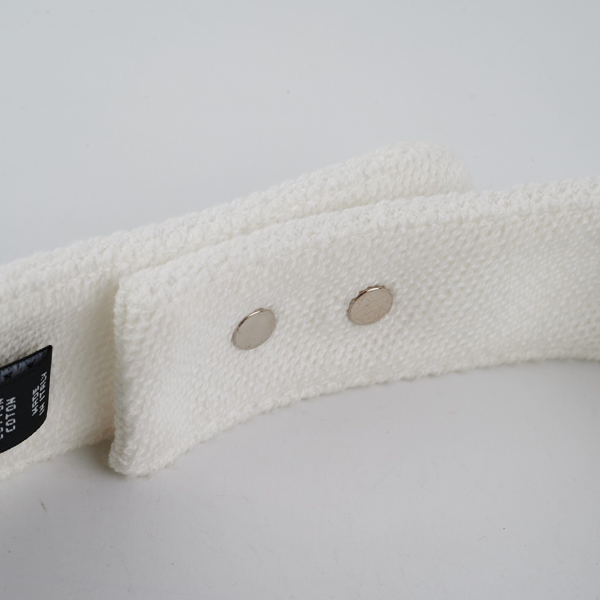 Chanel White Sun Visor Hat