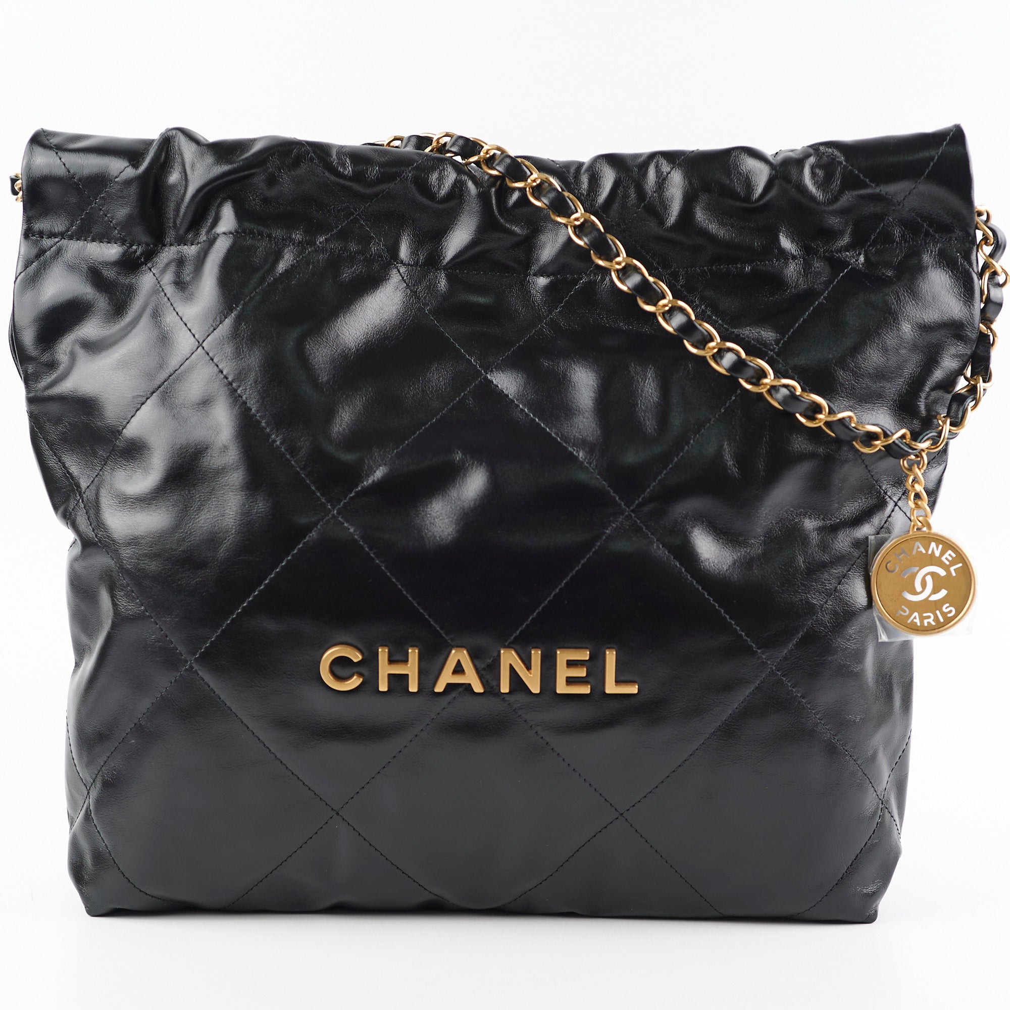 Chanel 22 Small Calfskin Black