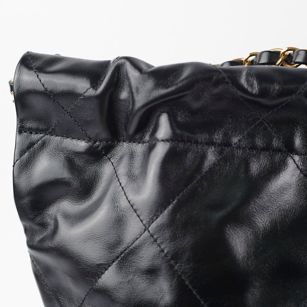 Chanel 22 Small Calfskin Black