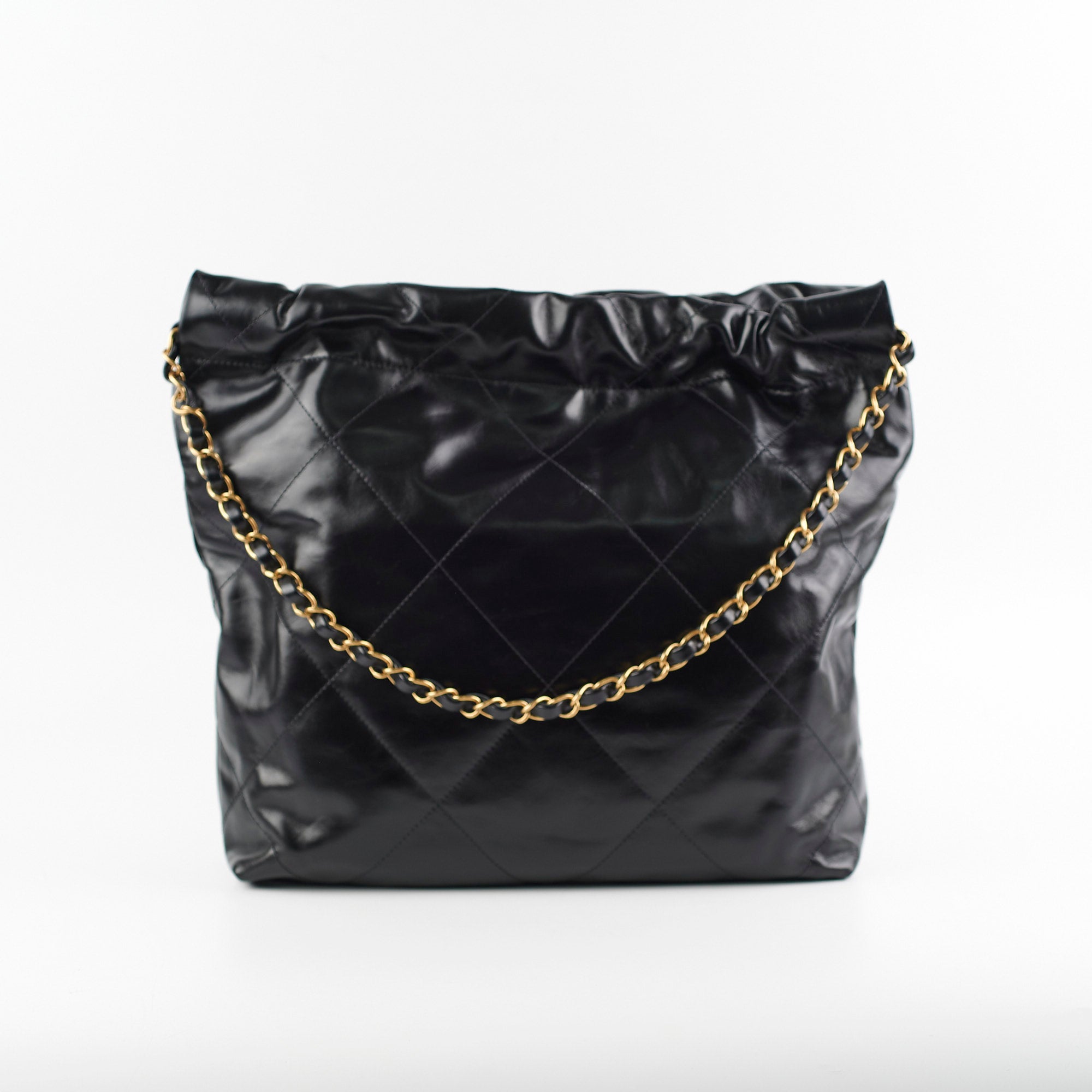 Chanel 22 Small Calfskin Black