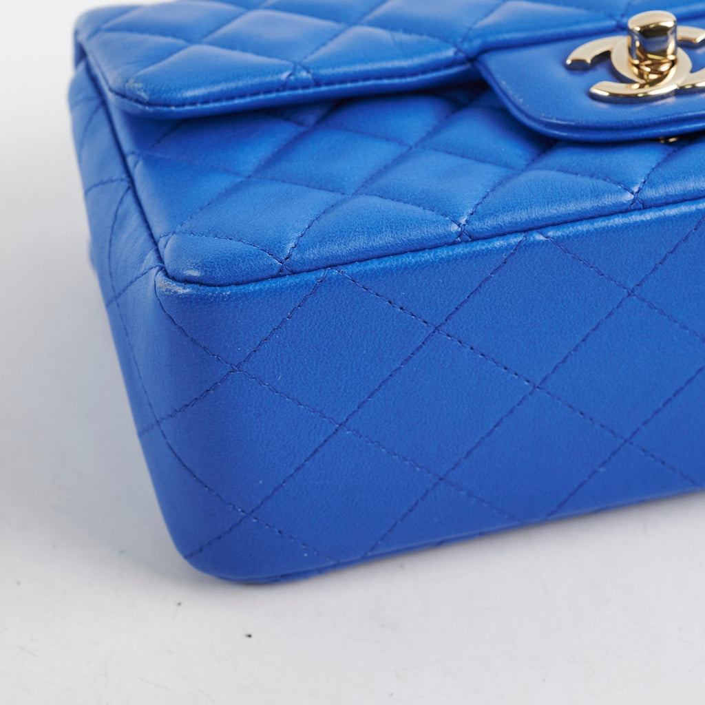 Chanel Mini Rectangular Blue