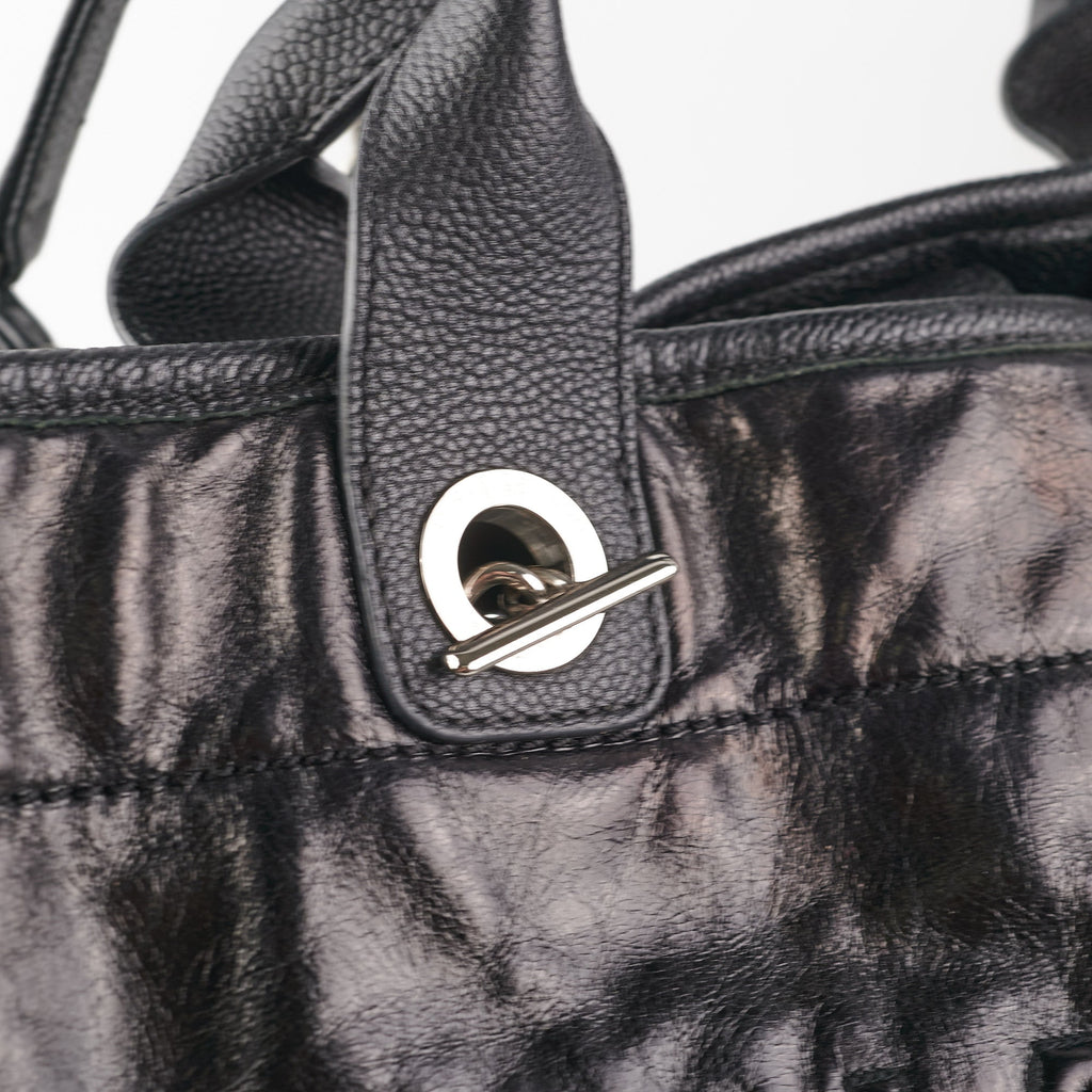 Chanel Deauville Tote Medium Black