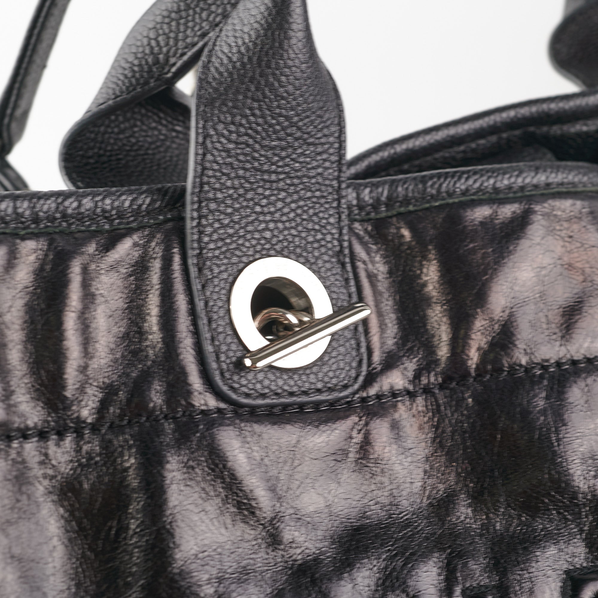 Chanel Deauville Tote Medium Black