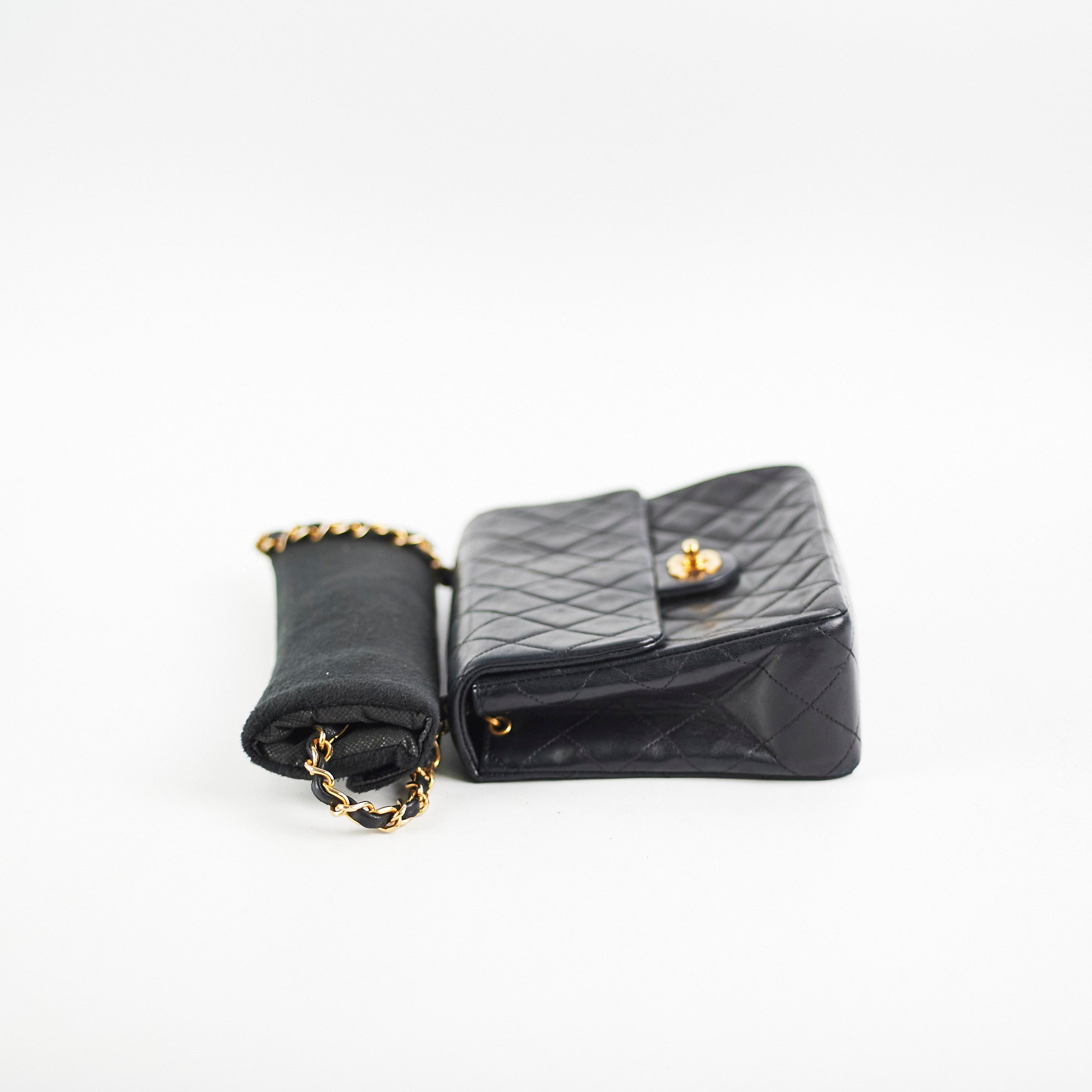 Chanel Vintage Square Black on hold