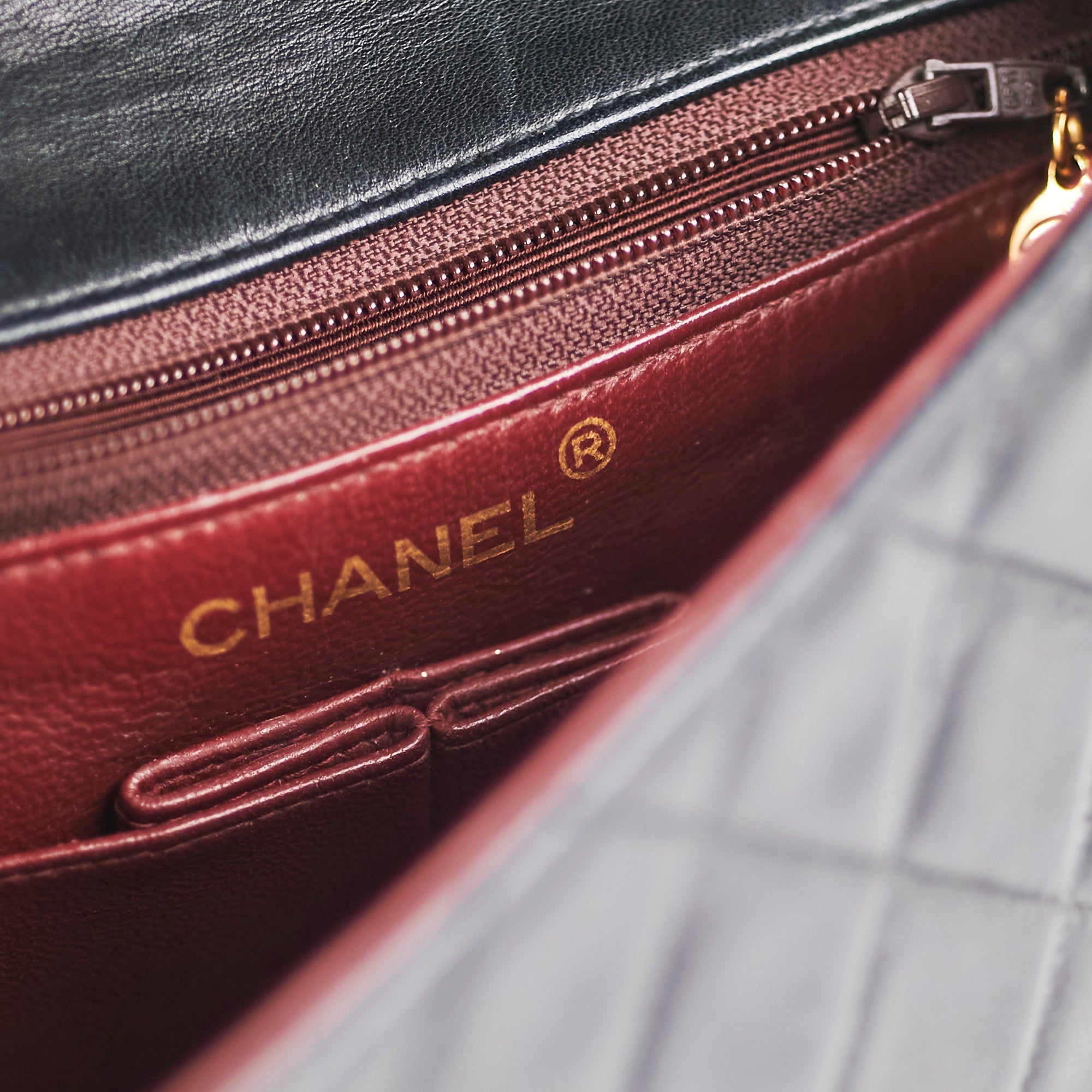 Chanel Vintage Square Black on hold
