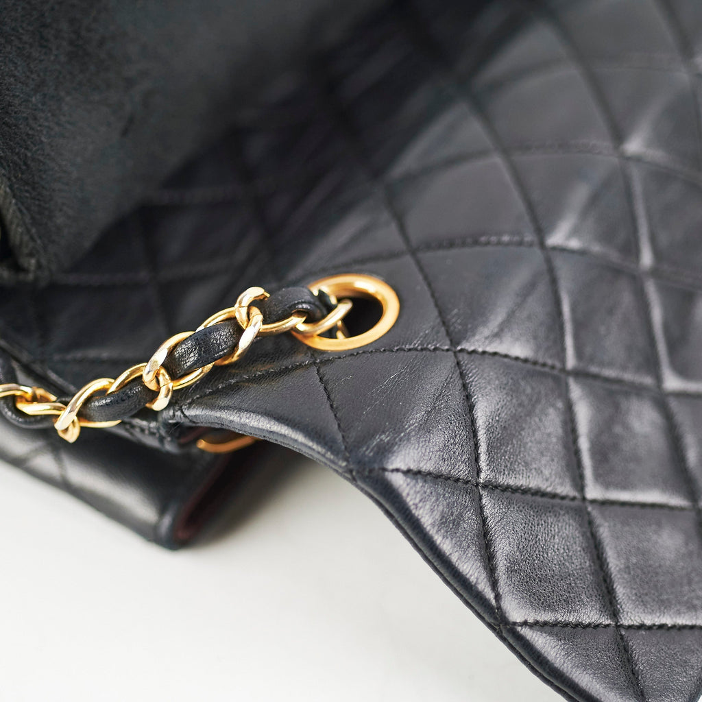 Chanel Vintage Square Black on hold
