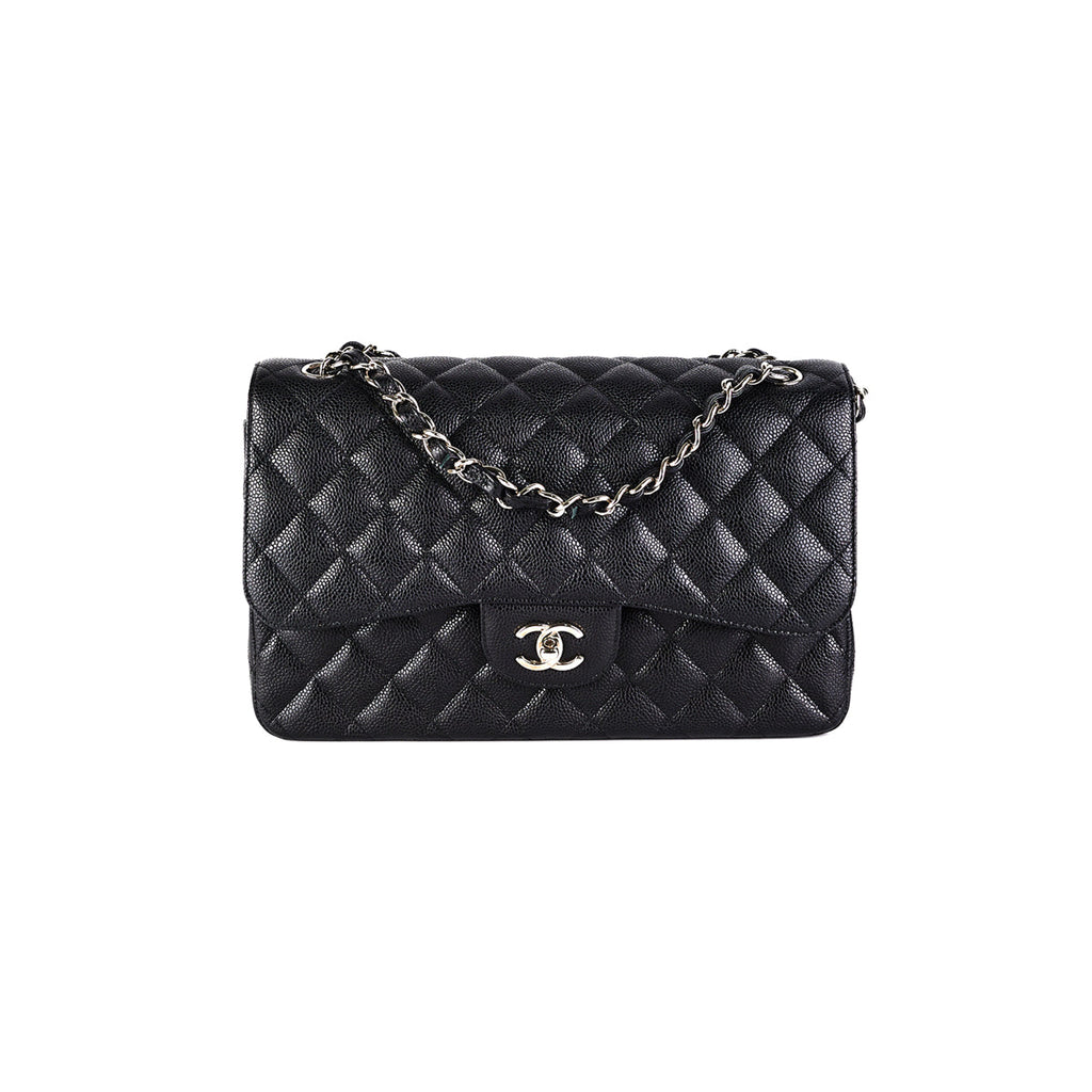 Chanel Jumbo Caviar Black