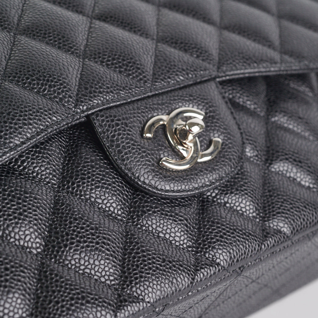 Chanel Jumbo Caviar Black