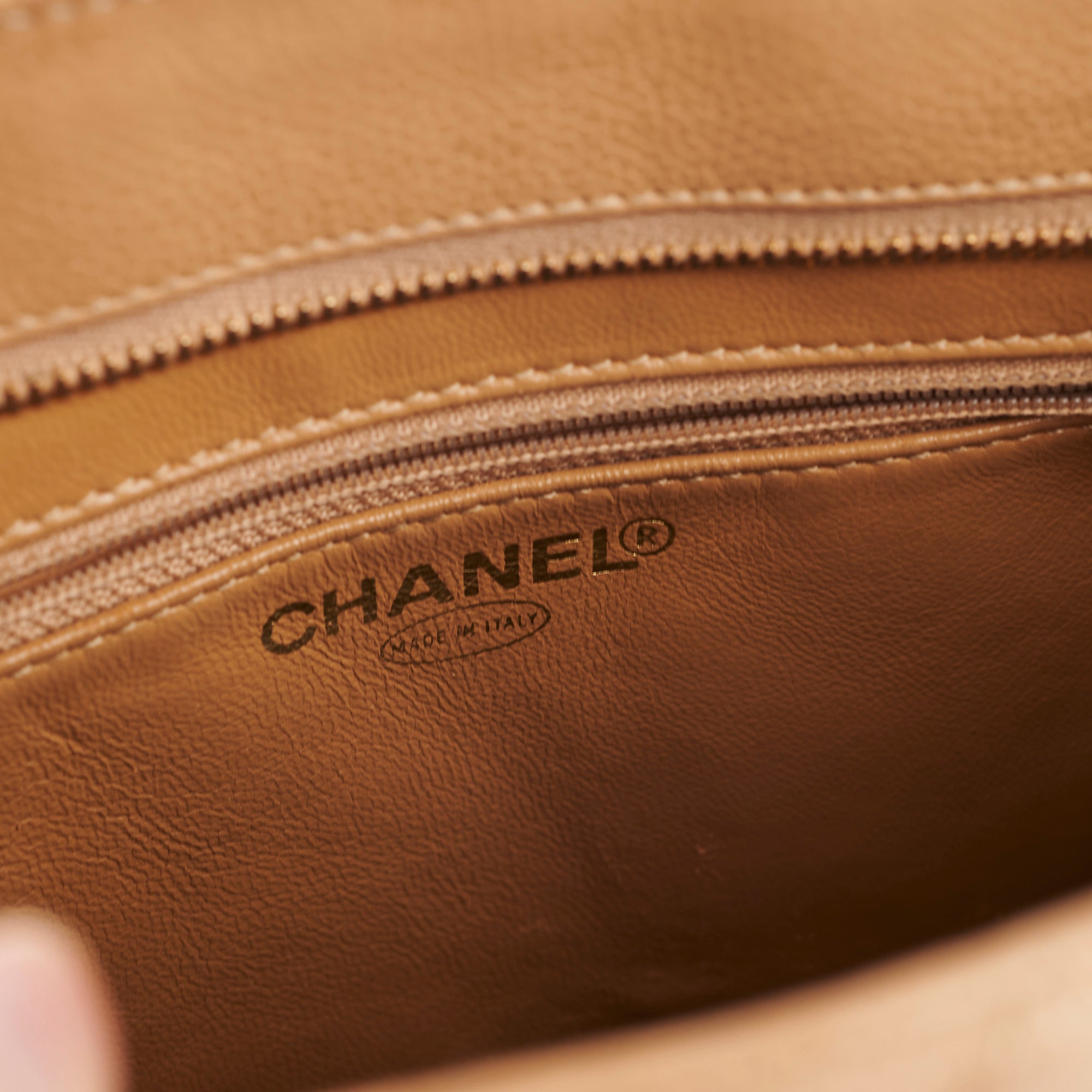 ITEM 28 - Chanel Medallion Beige Caviar