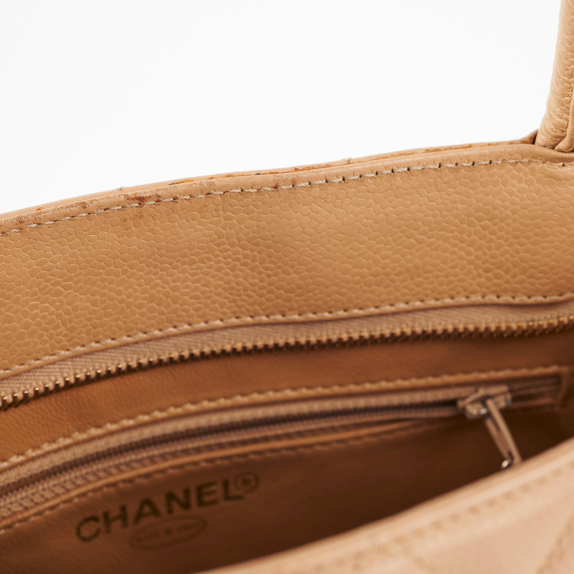 ITEM 28 - Chanel Medallion Beige Caviar