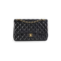 Chanel Quilted Jumbo Lambskin Black