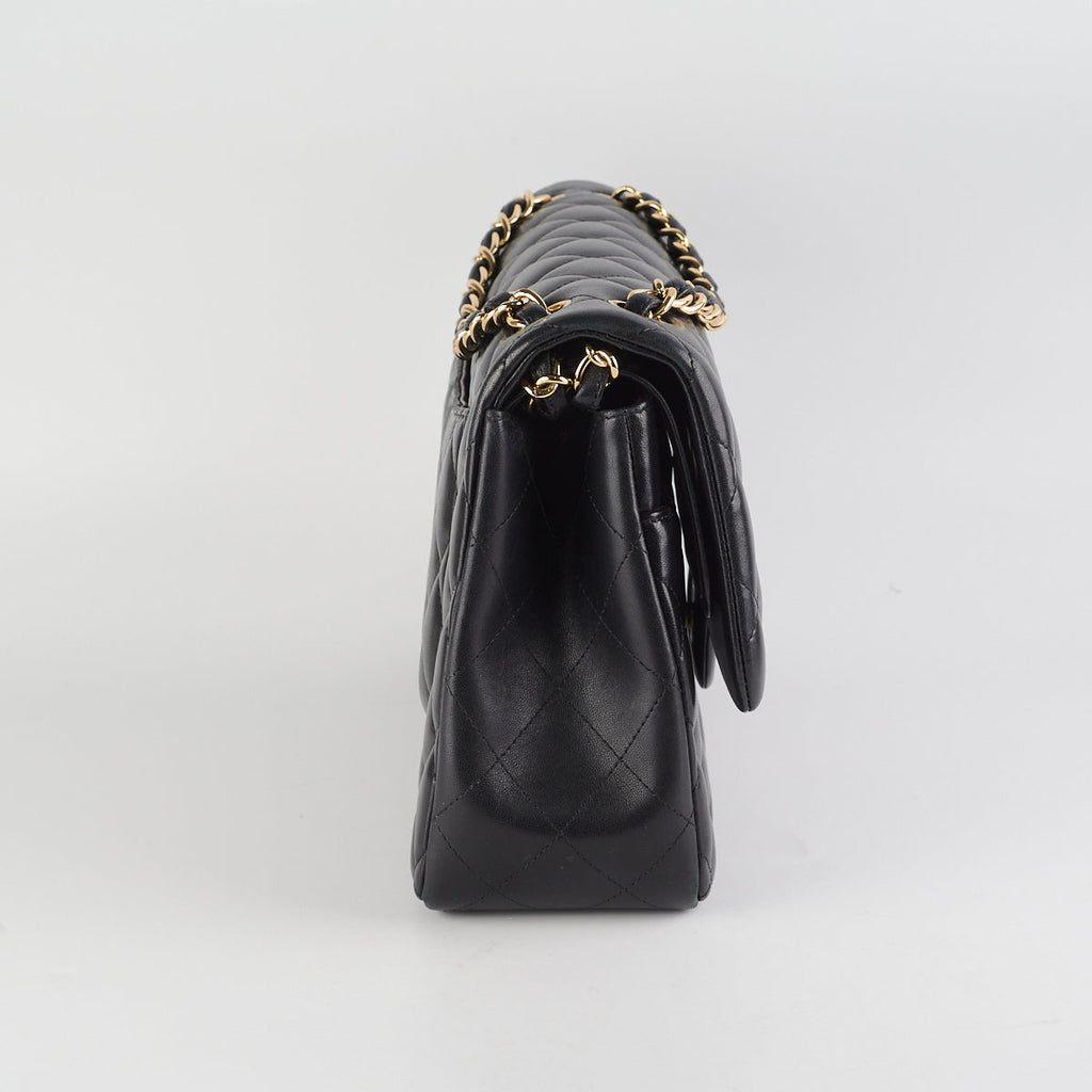 Chanel Quilted Jumbo Lambskin Black