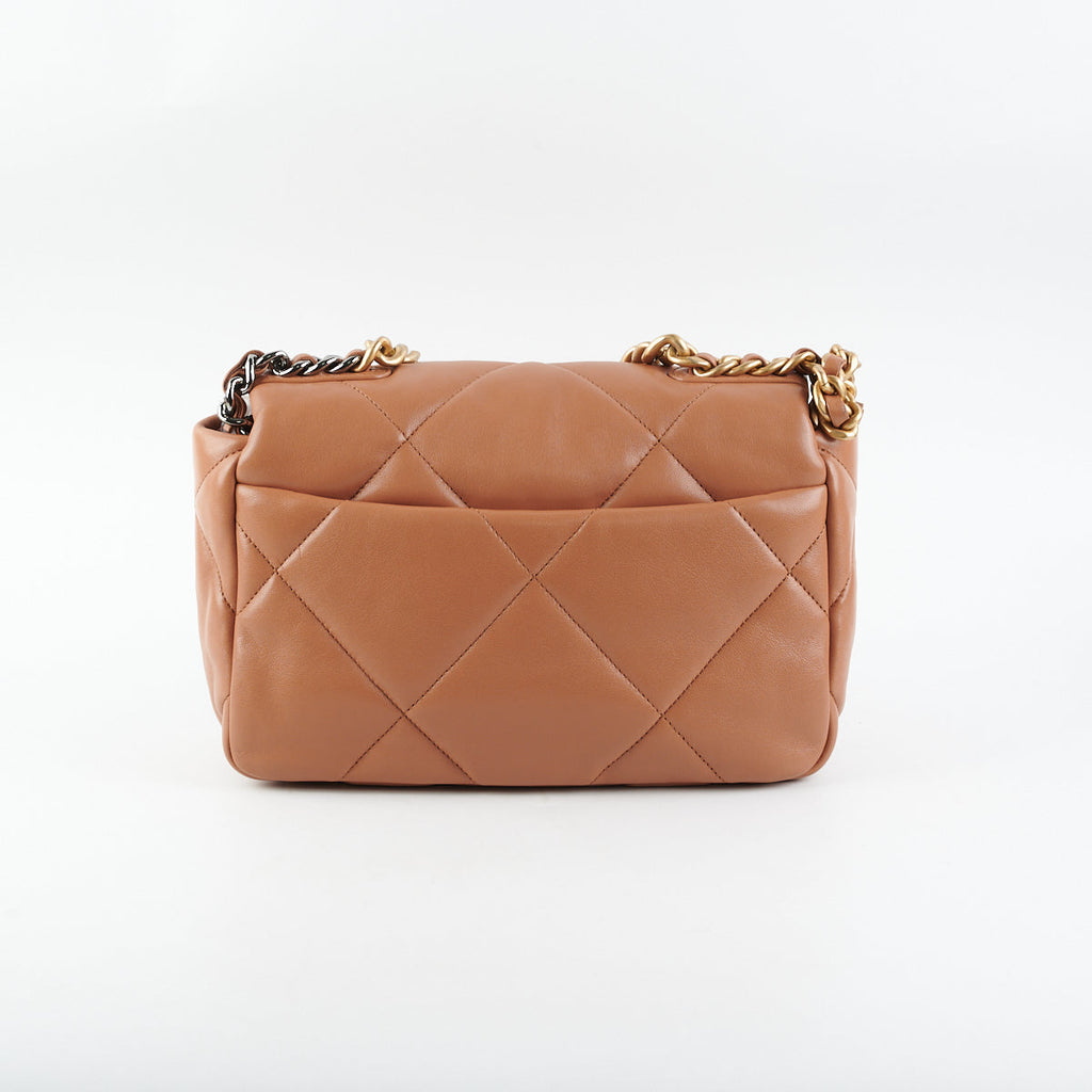 Chanel 19 Small Caramel