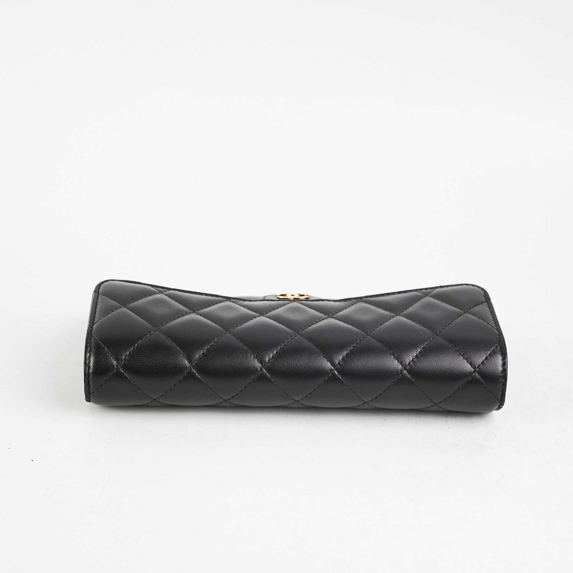 Chanel Long Wallet Black