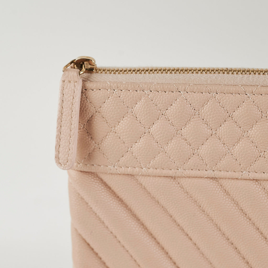 Chanel Pink Caviar Pouch - VIP gift