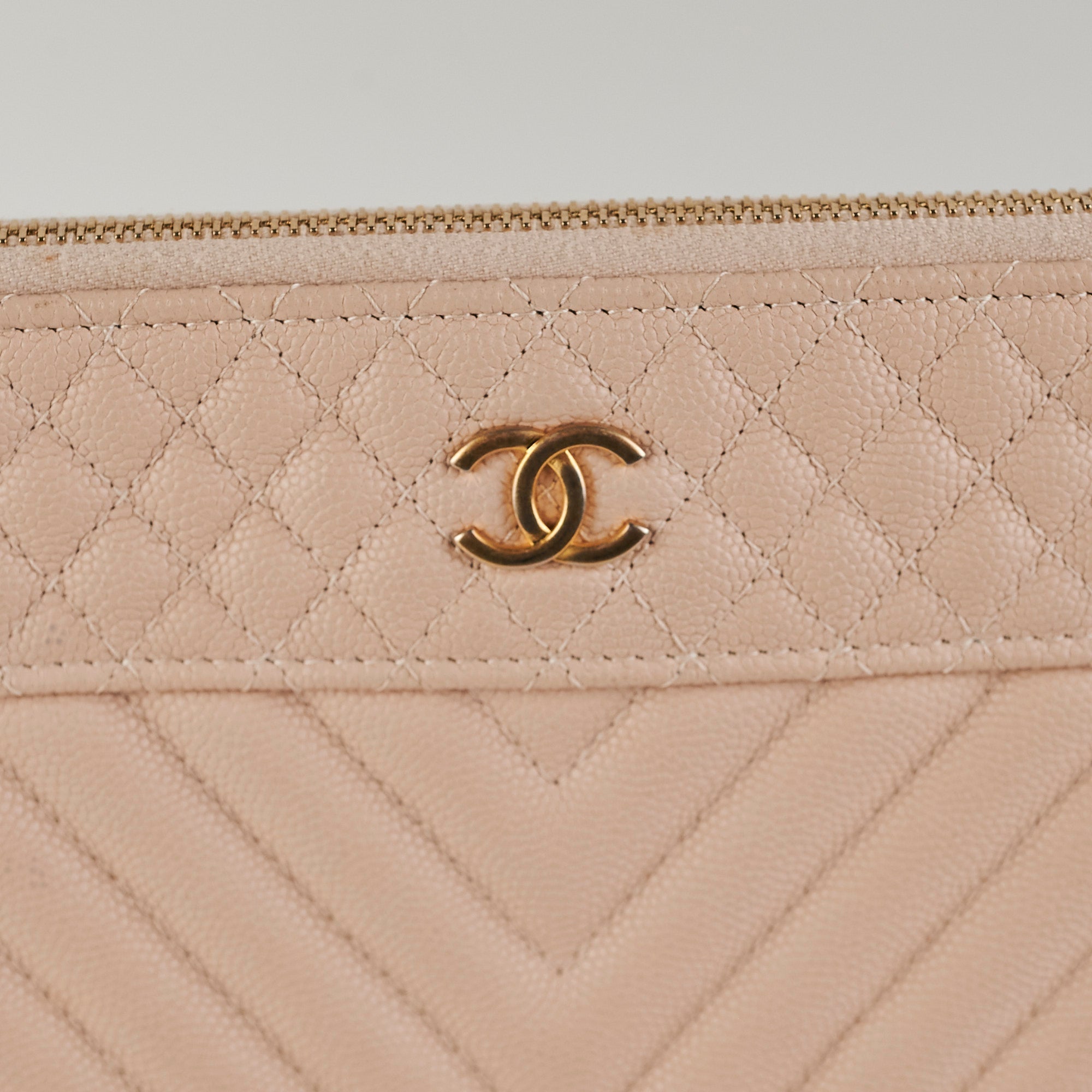 Chanel Pink Caviar Pouch - VIP gift
