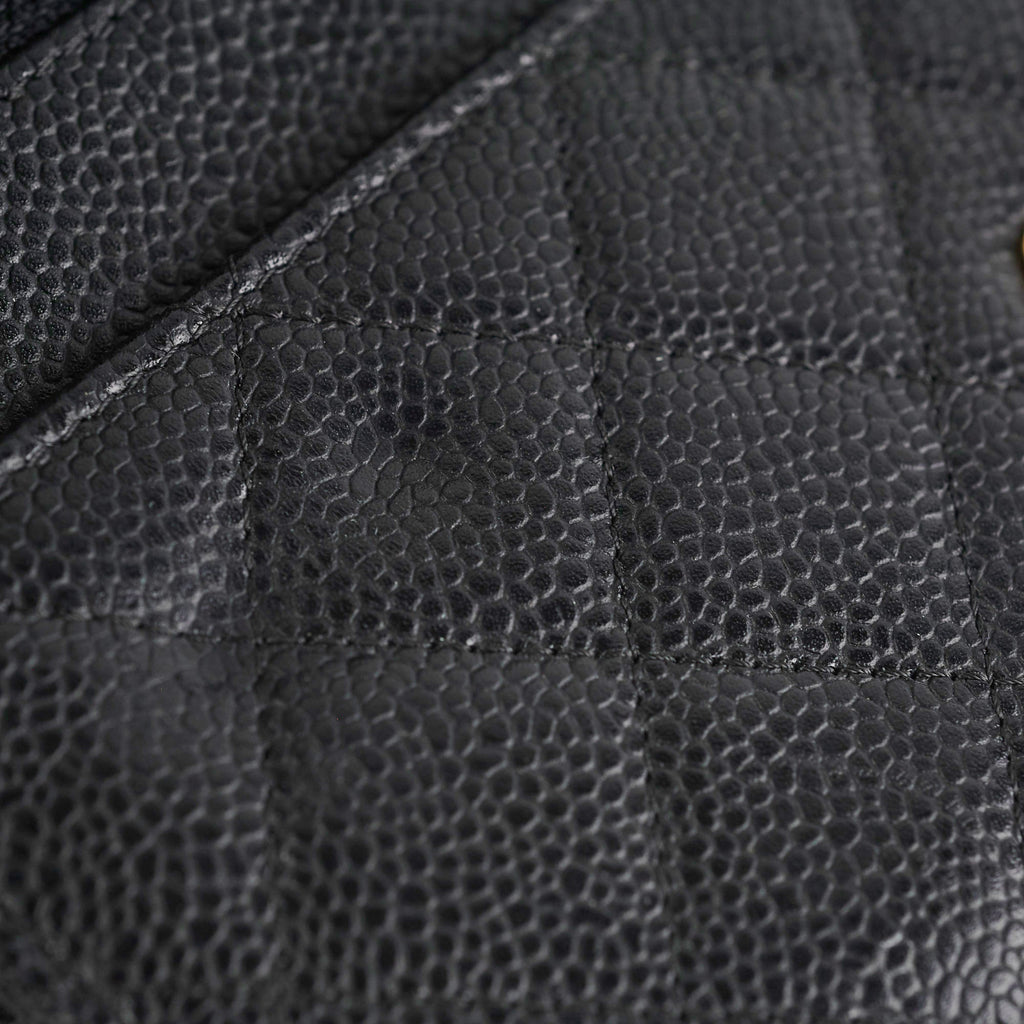 Chanel WOC Wallet On Chain Caviar Black