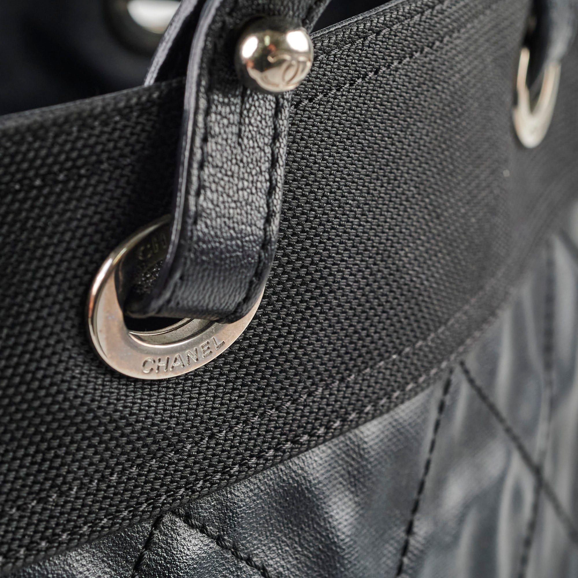 Chanel Paris Biarritz Tote Bag Black Small 2008/2009