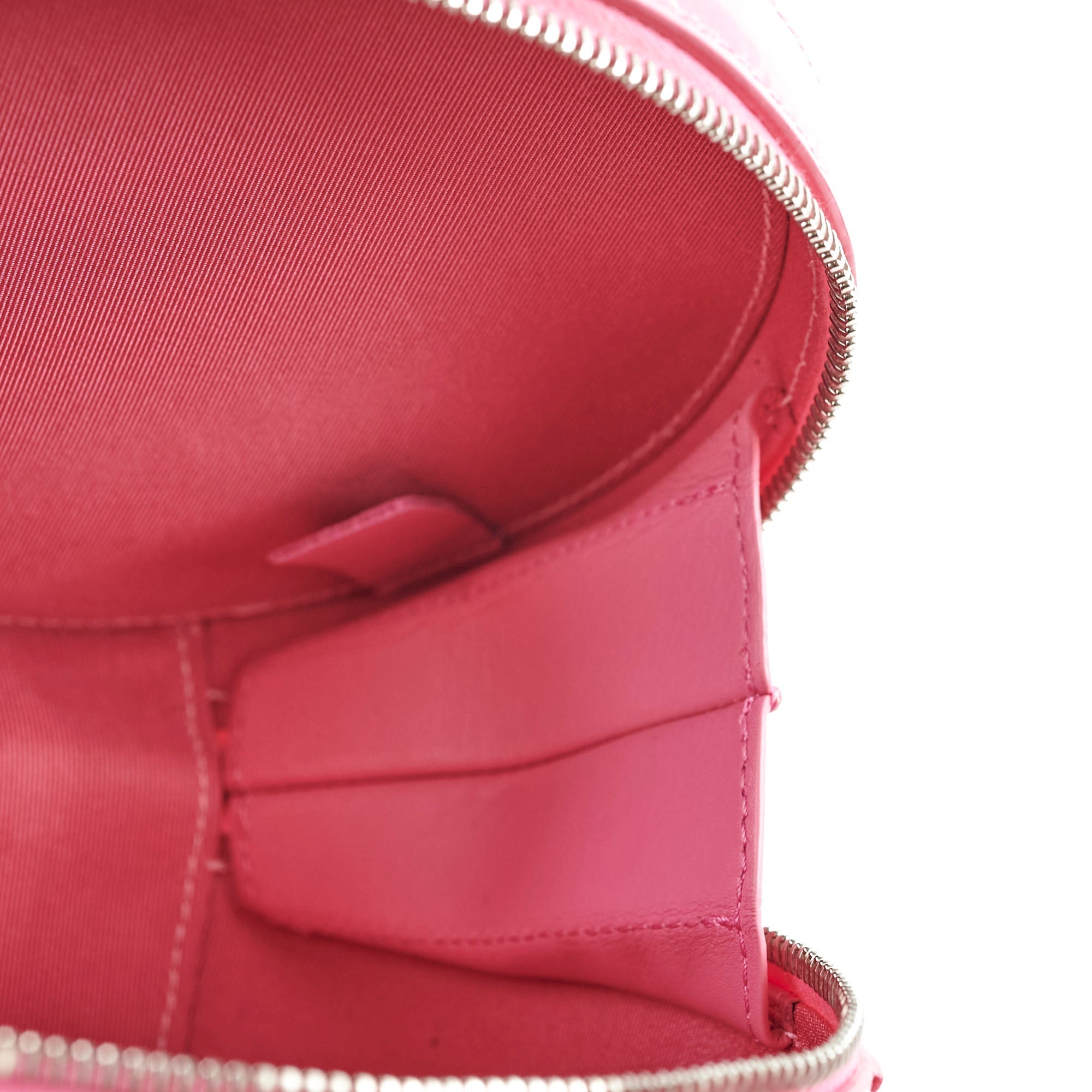 Chanel Patent Round As Earth Crossbody Bag Pink