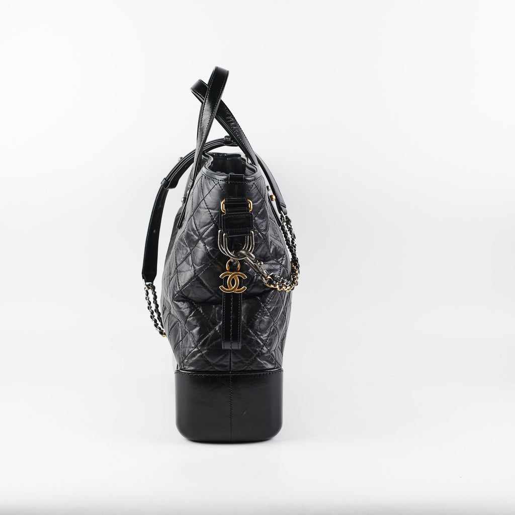 Chanel Gabrielle Top Handle Black