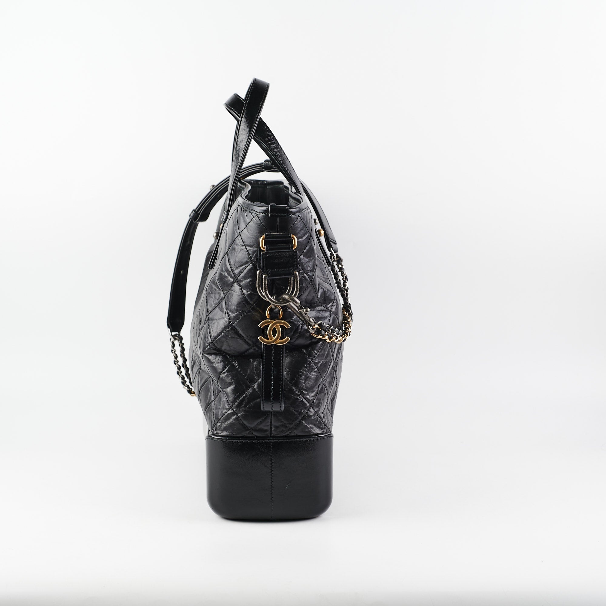 Chanel Gabrielle Top Handle Black