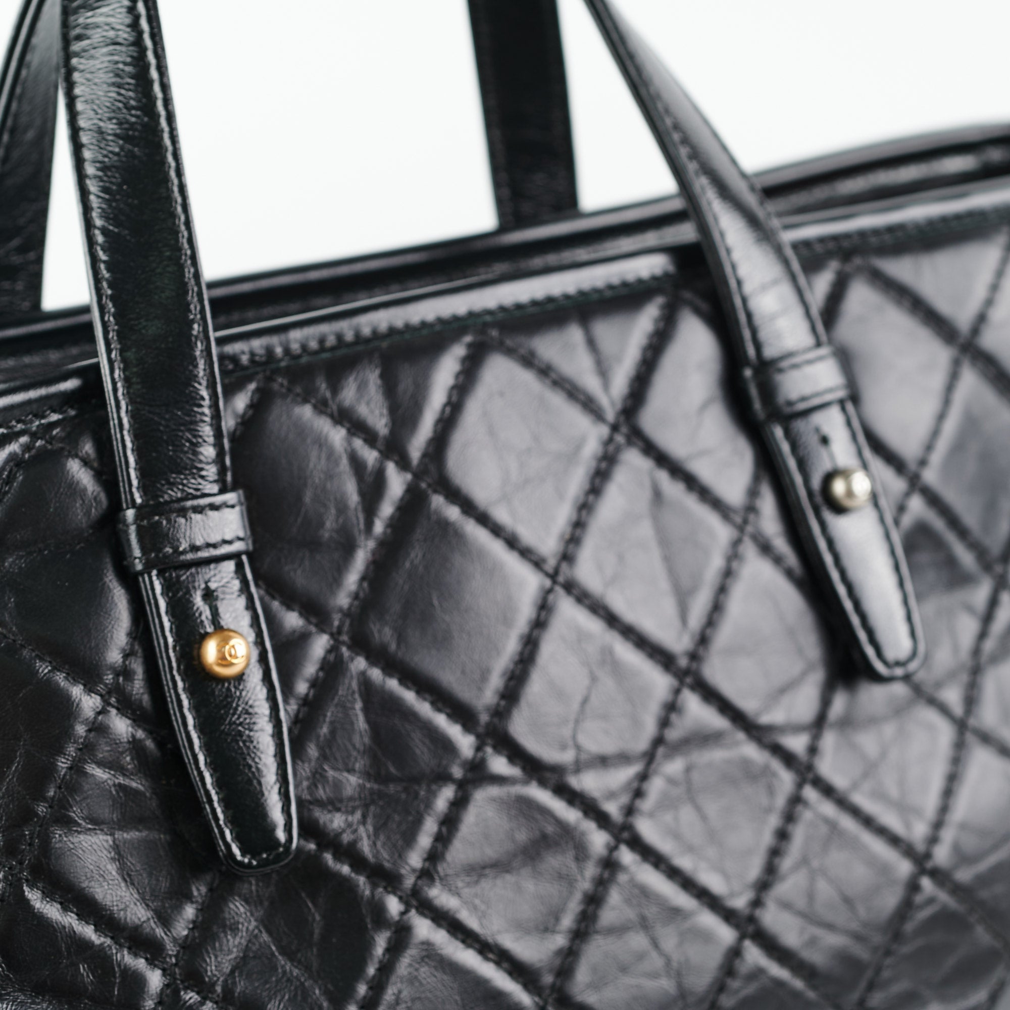 Chanel Gabrielle Top Handle Black