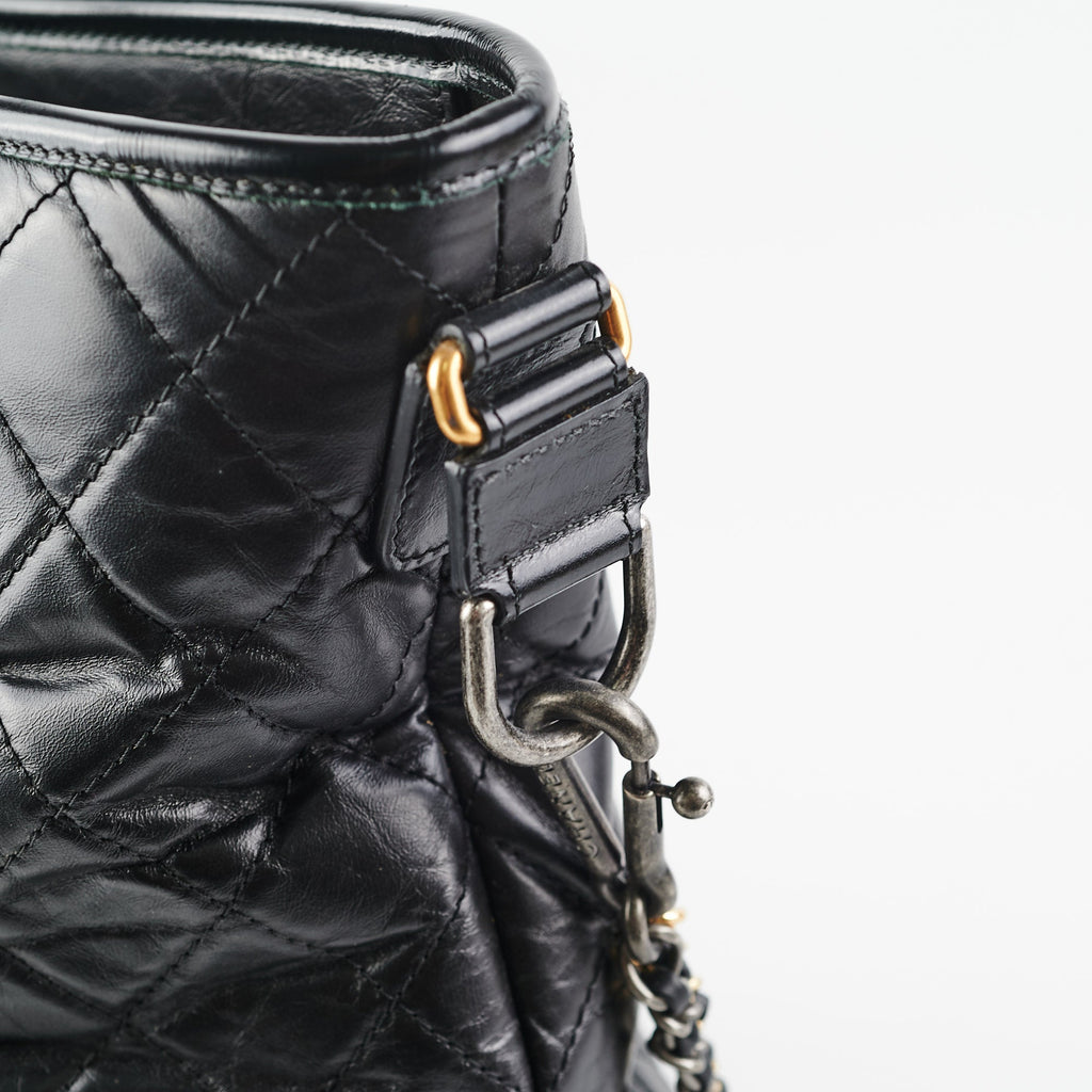 Chanel Gabrielle Top Handle Black