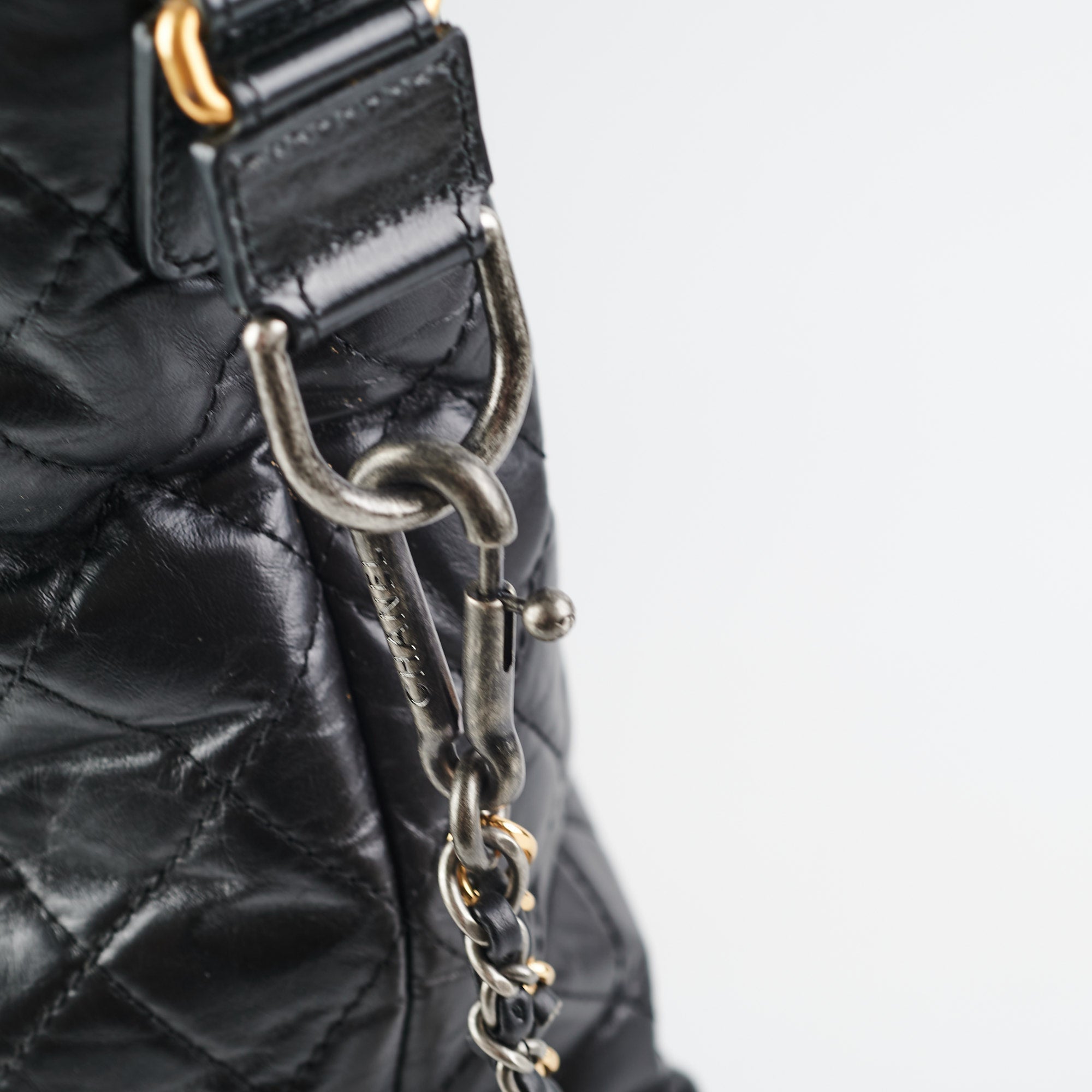 Chanel Gabrielle Top Handle Black