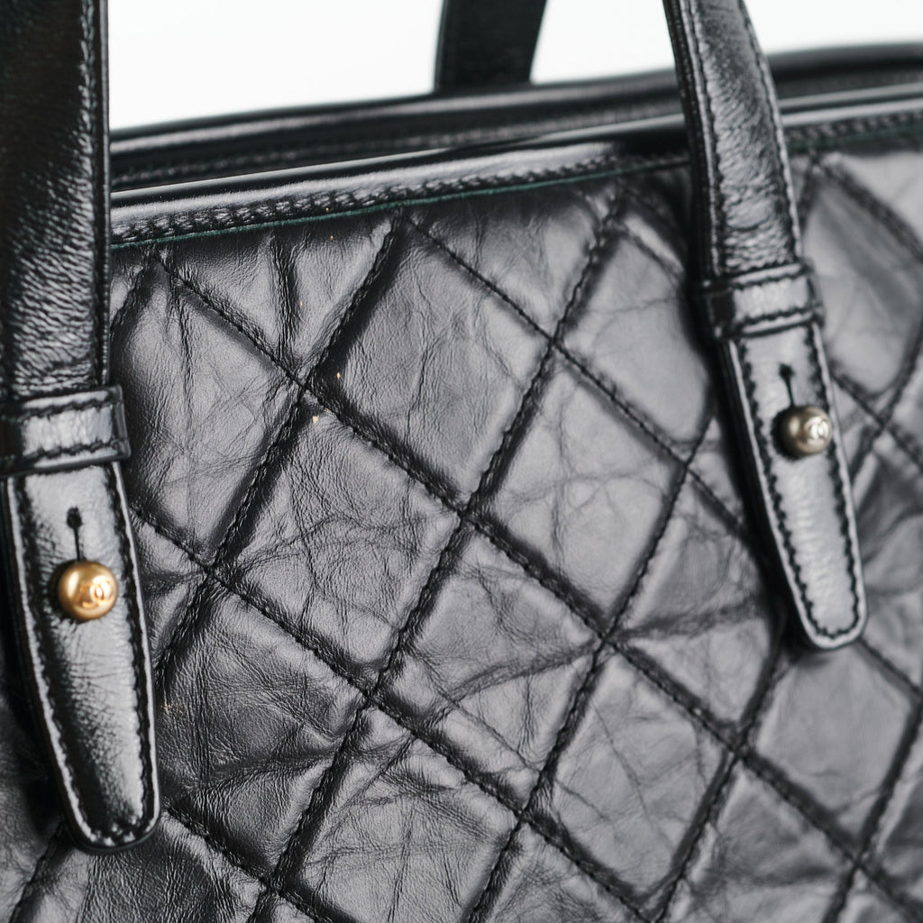 Chanel Gabrielle Top Handle Black