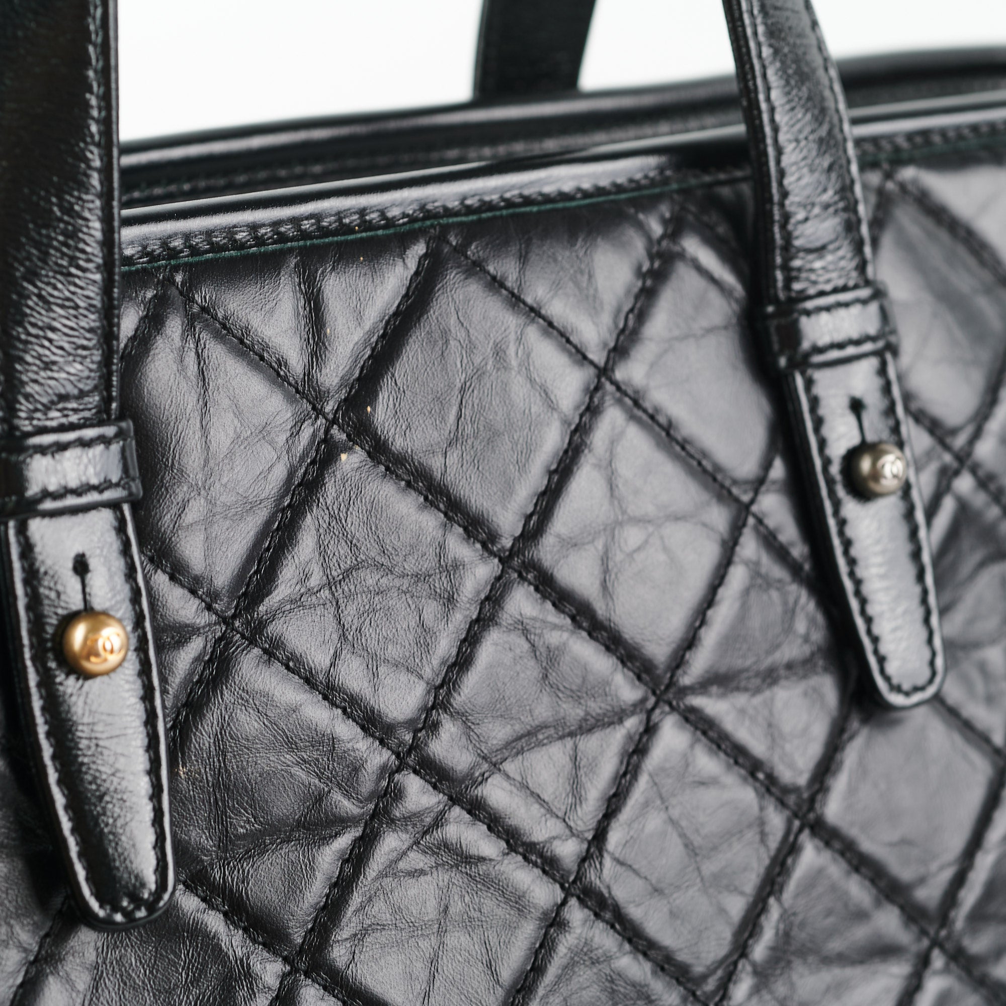 Chanel Gabrielle Top Handle Black