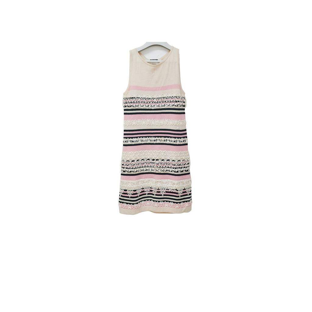 Chanel Striped Cashmere Dress