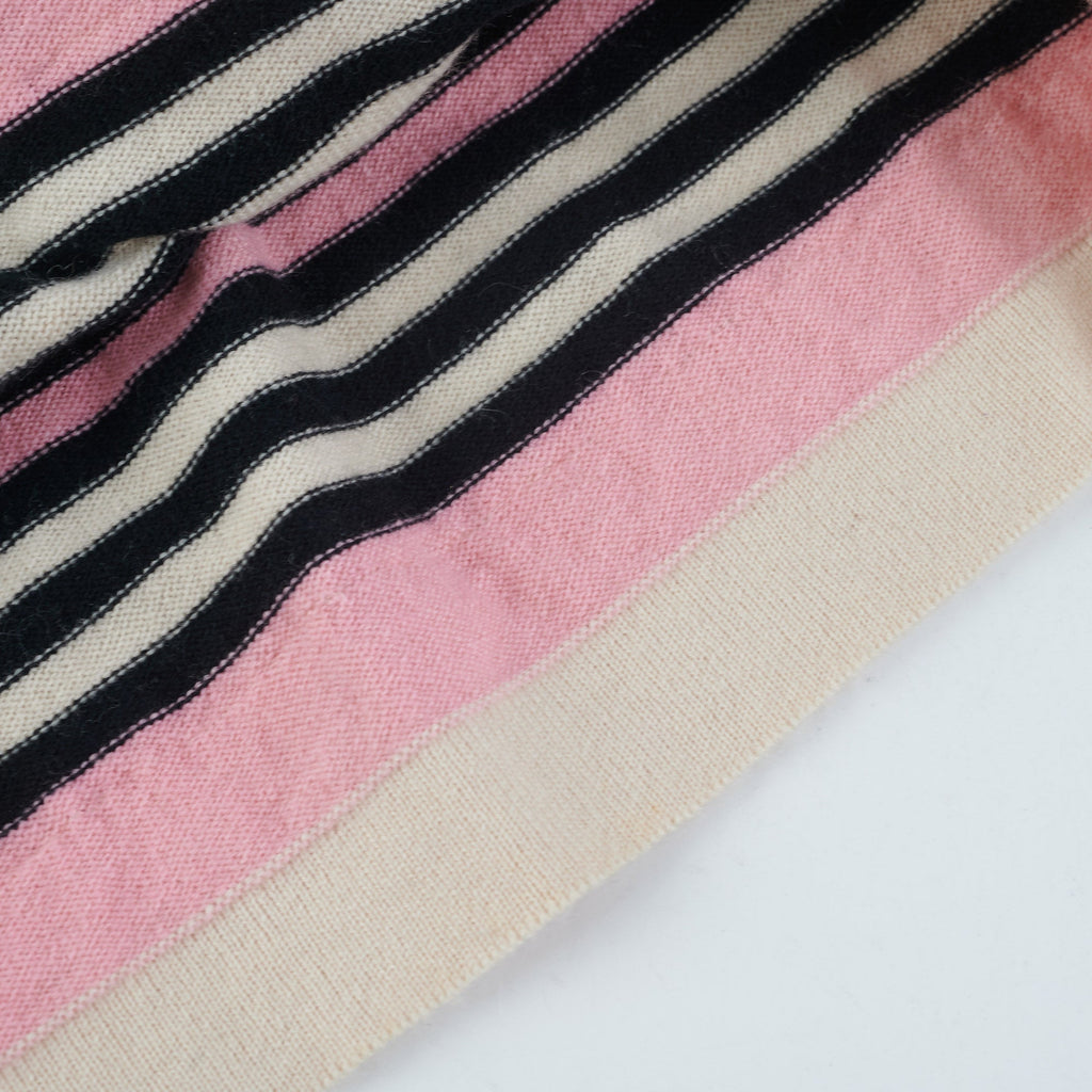 Chanel Striped Cashmere Dress