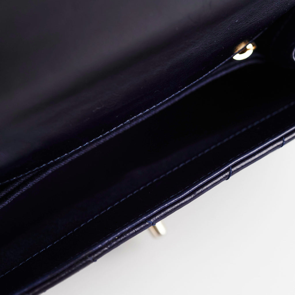 Chanel Small Coco Handle Dark Navy