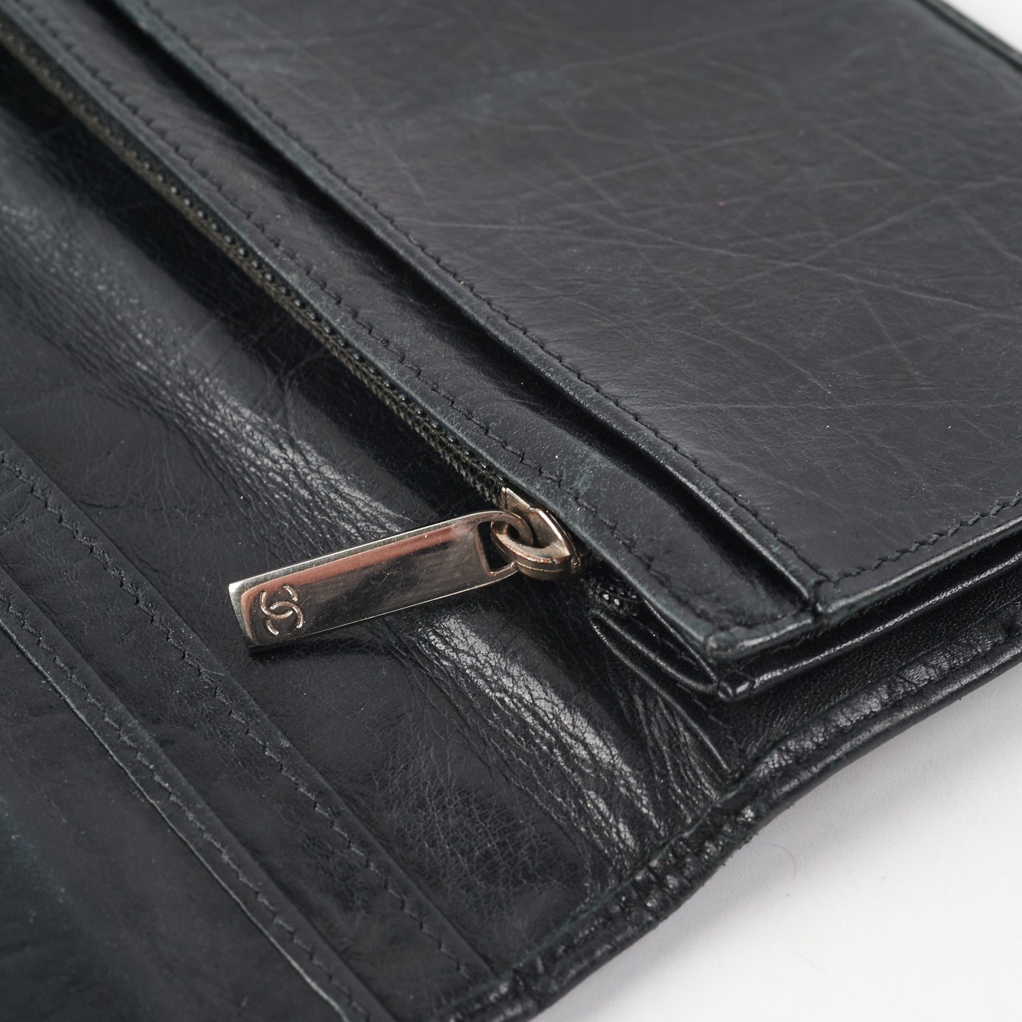 Chanel Cambon Wallet Black